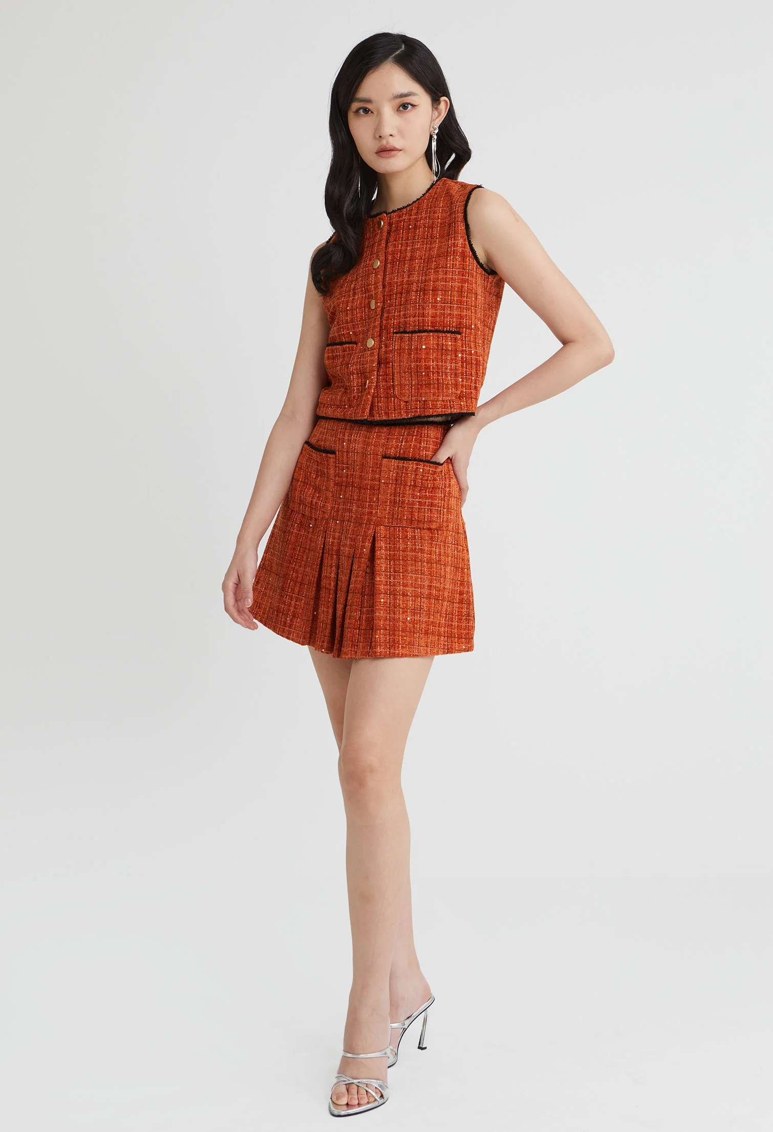 Tweed Charm Mini Skirt