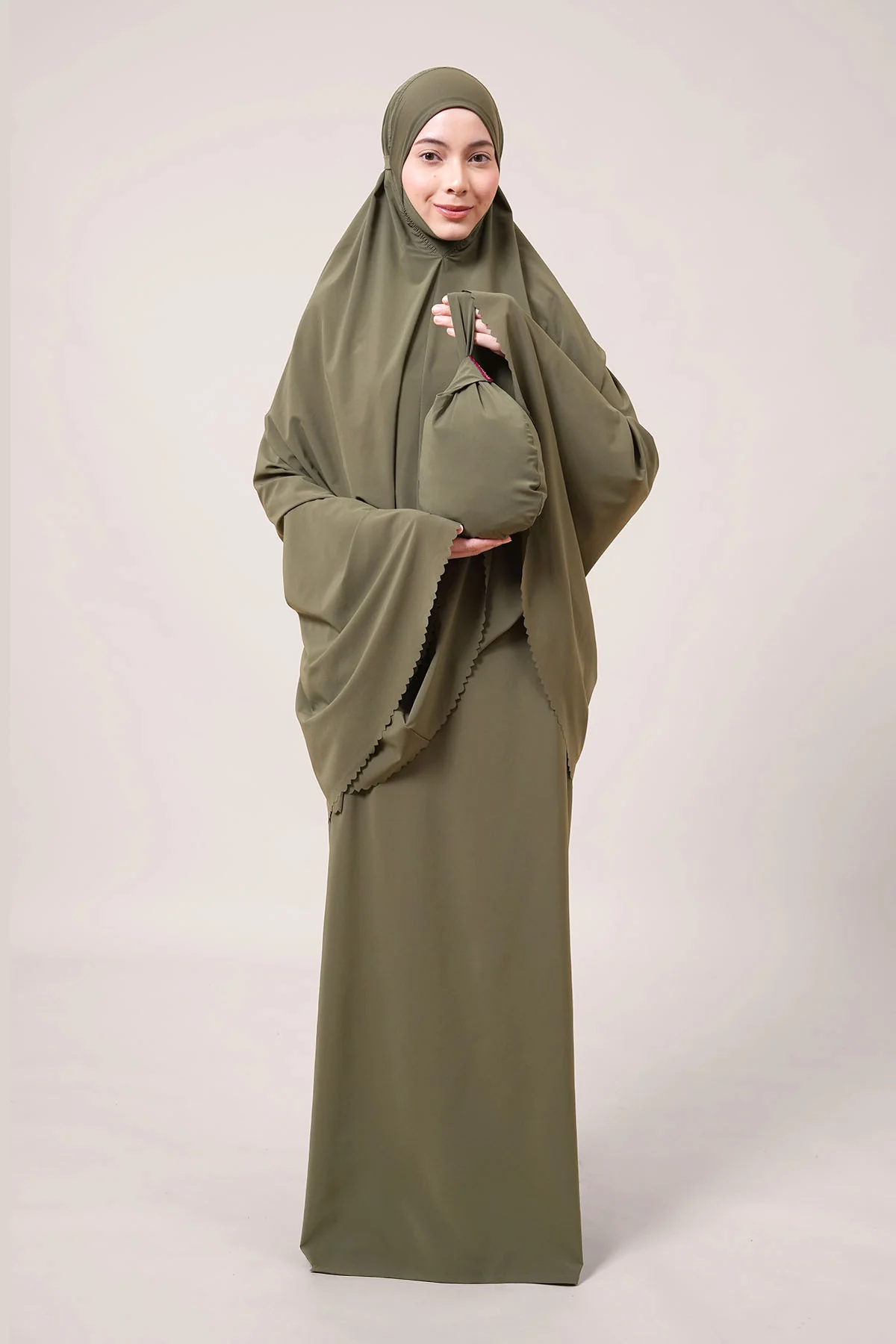 Telekung Flair Aria Deen