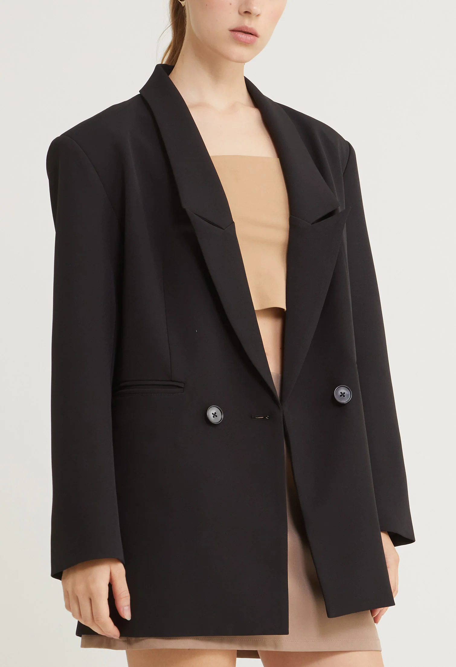 Paramount Double Breasted Chic Blazer