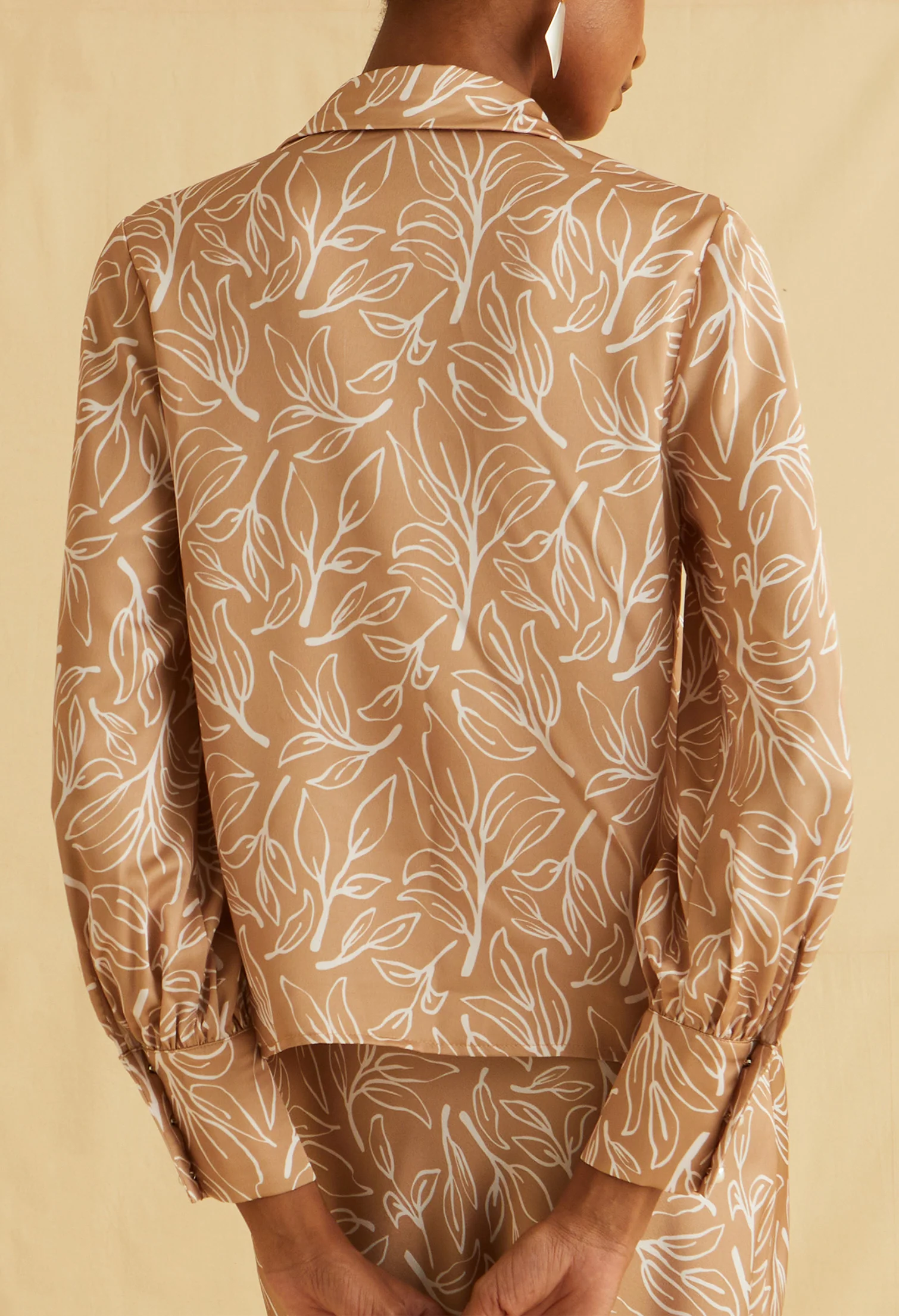 Pastel Bloom Collared Shirt