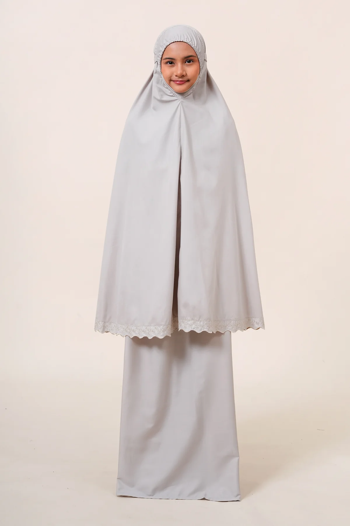 Telekung Broderie Rani Kids