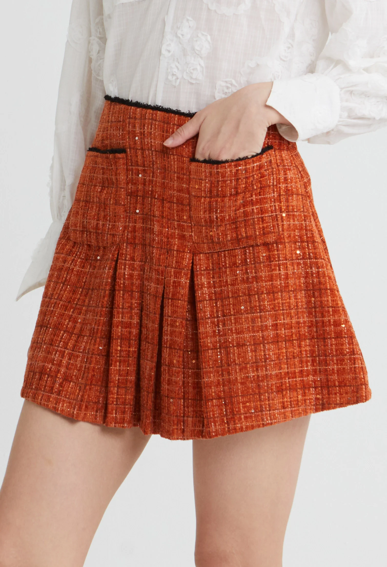 Tweed Charm Mini Skirt