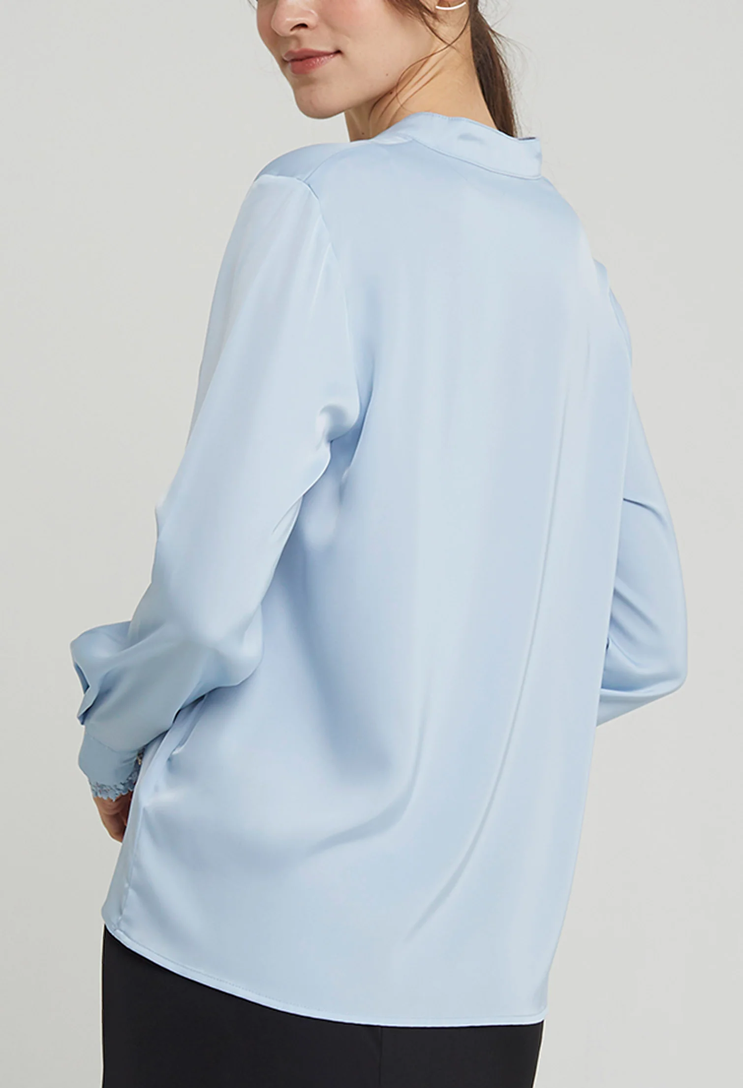 Prim Peekaboo Lace Blouse