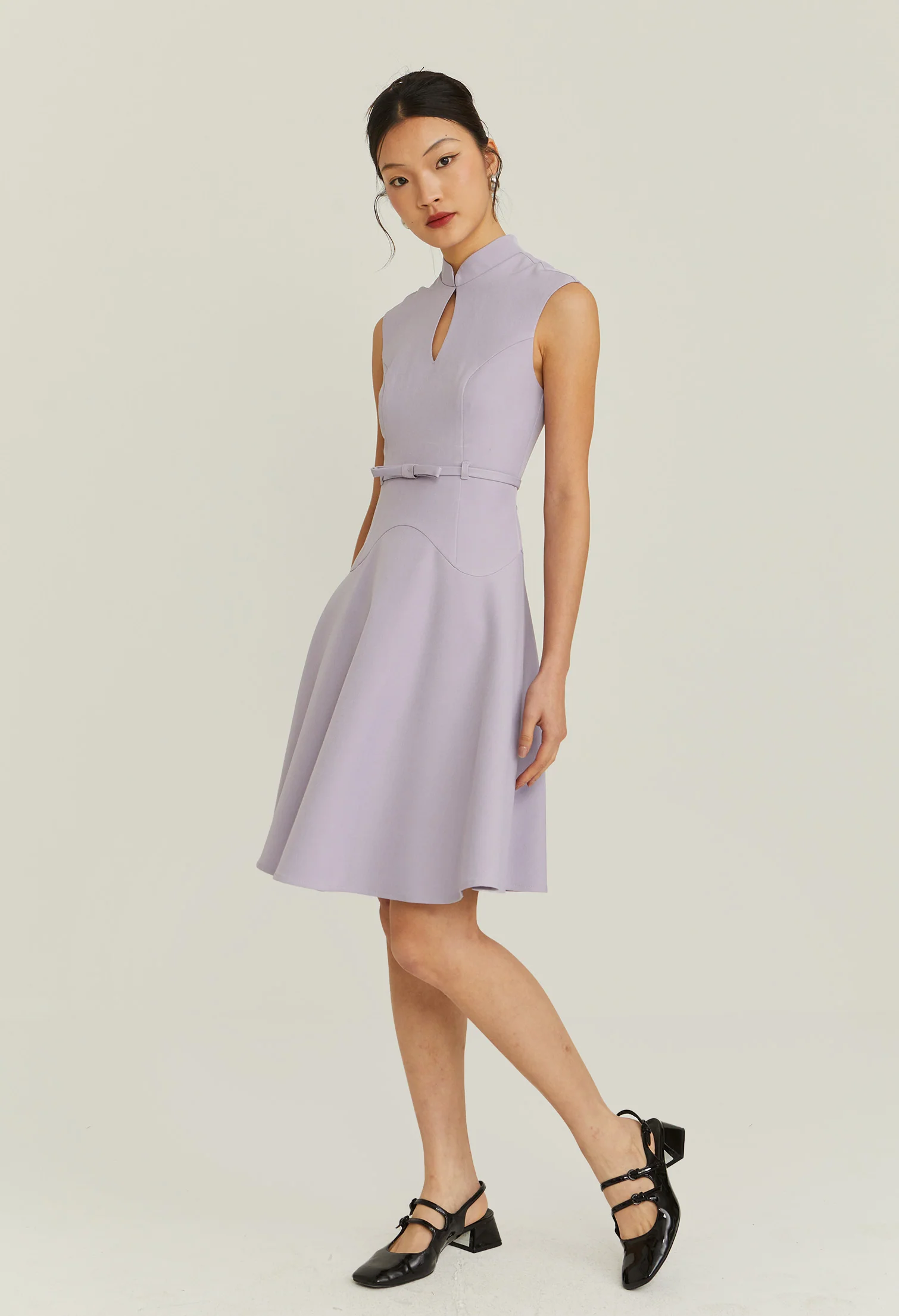 Lavender Dusk Mini Dress