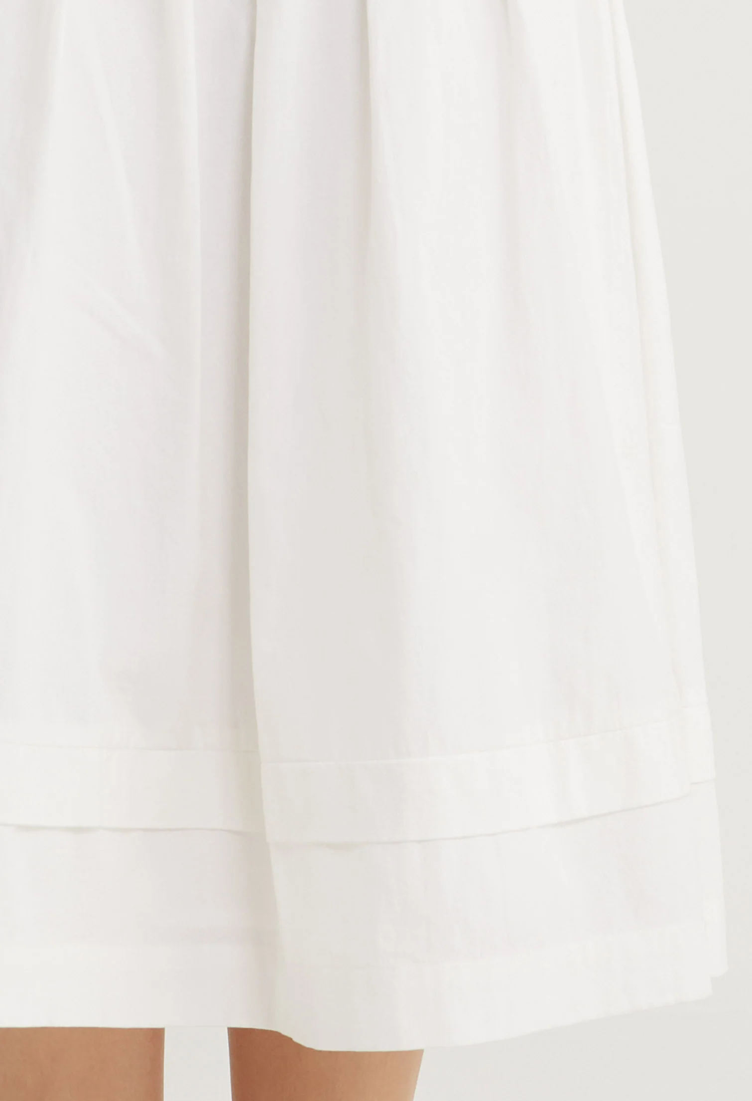 Lustrous Flow Midi Skirt