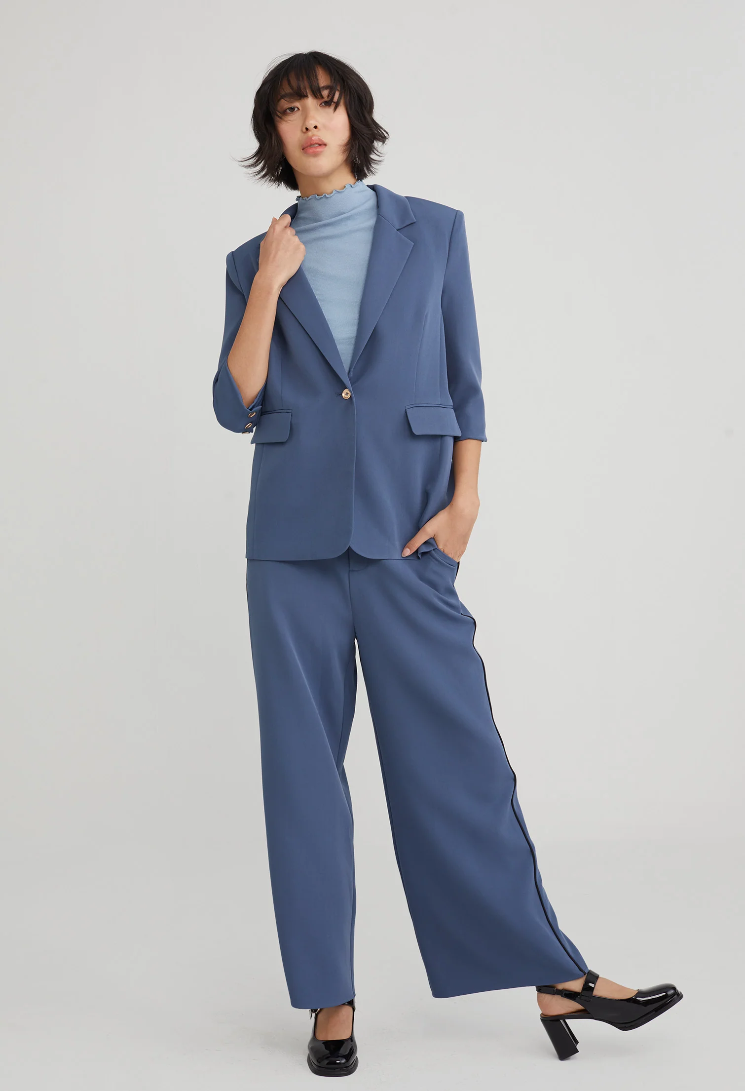 Office Straight Cut Blazer