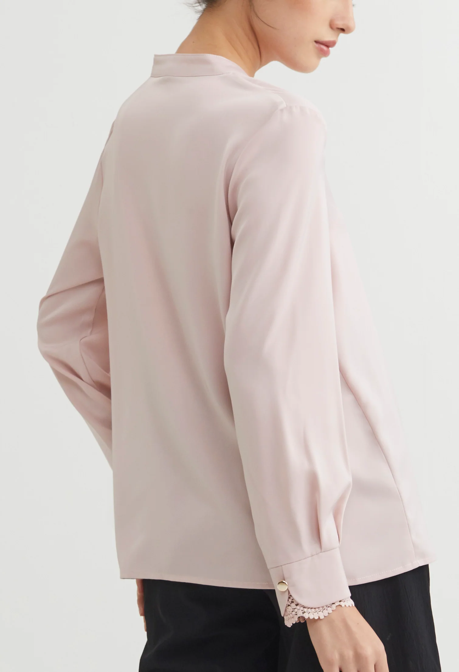 Prim Peekaboo Lace Blouse