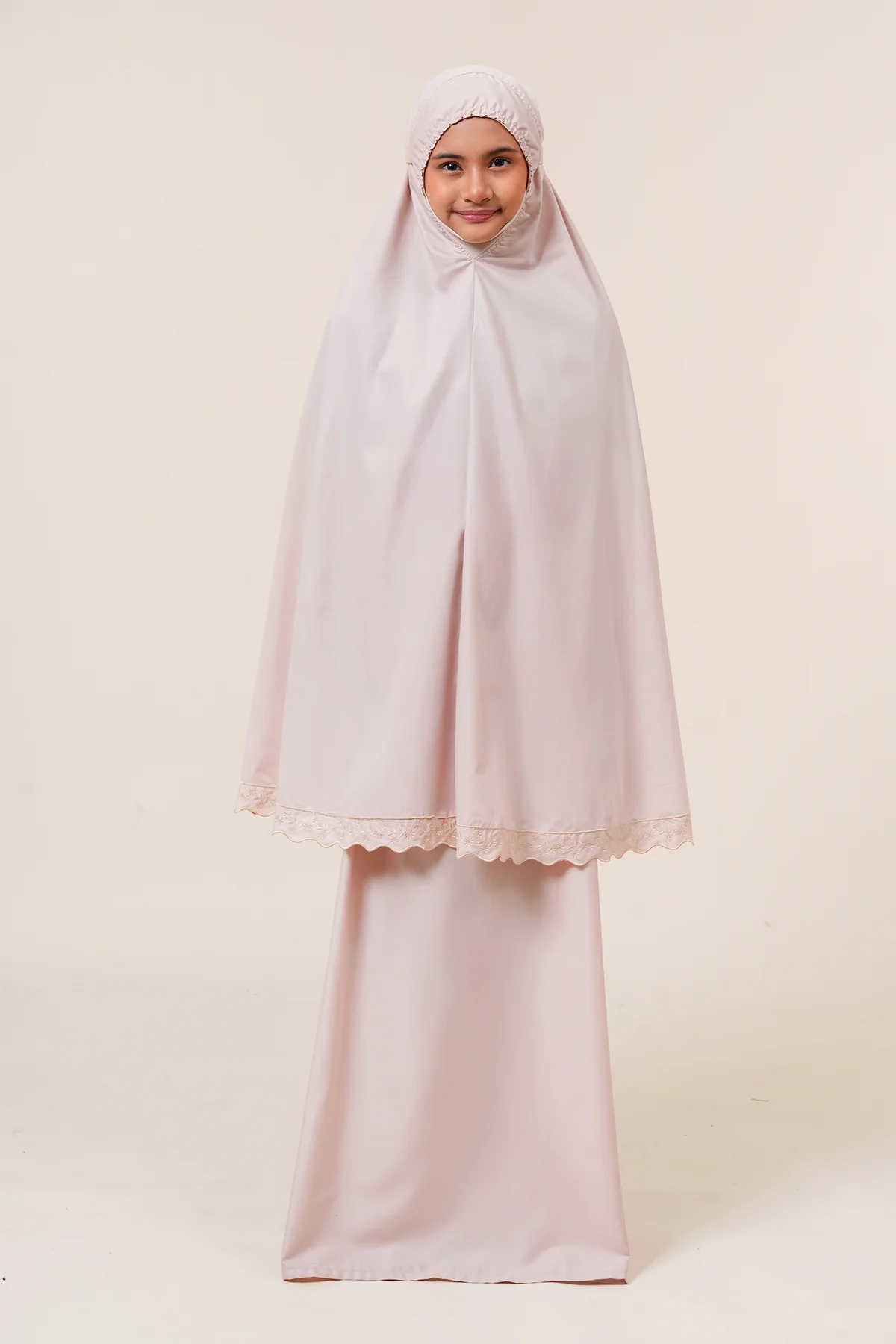 Telekung Broderie Rani Kids