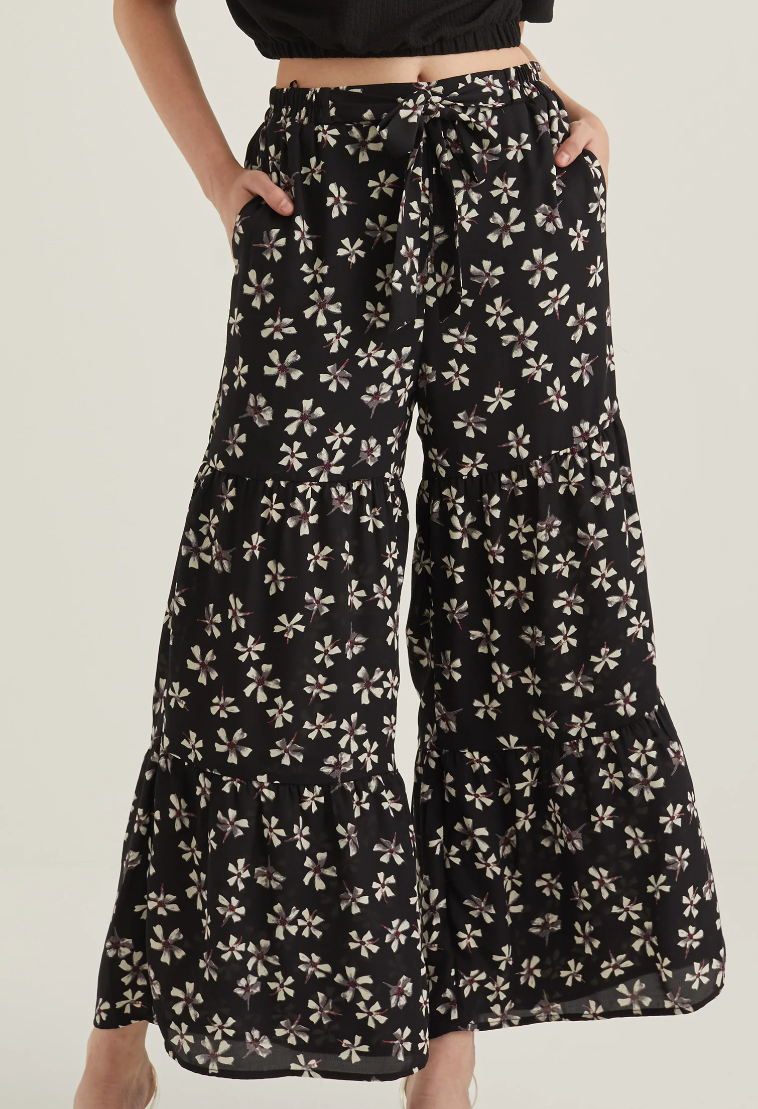 Blooming Petals Palazzo Pants