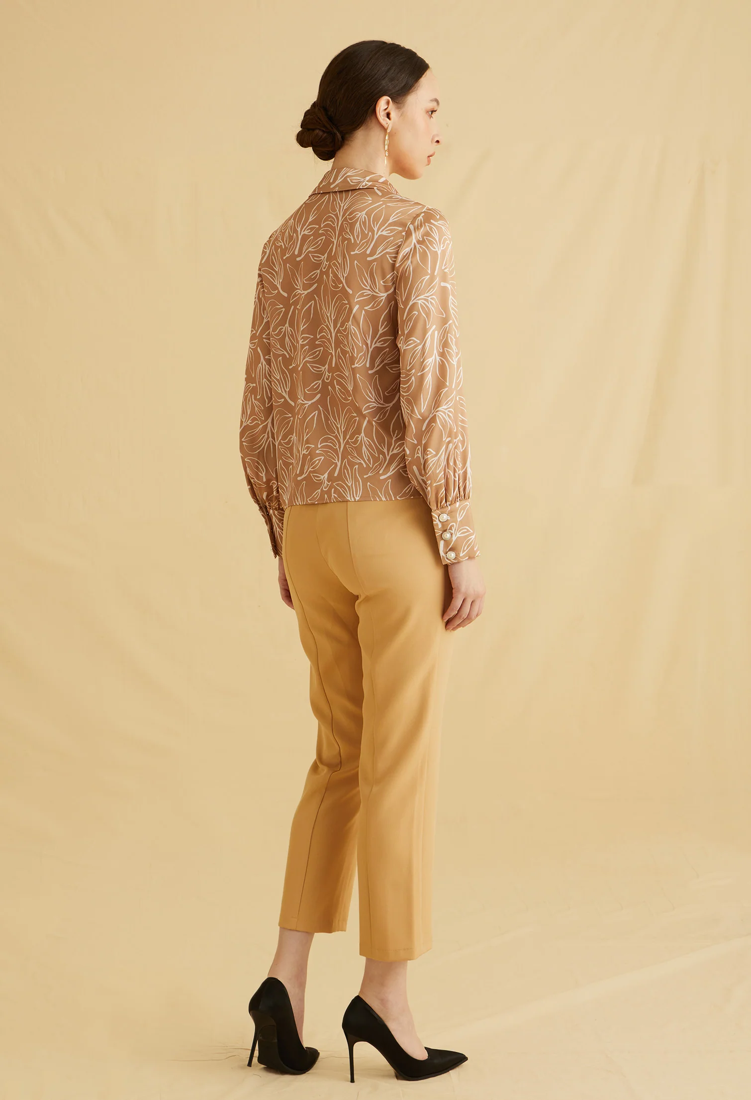 Pastel Bloom Collared Shirt