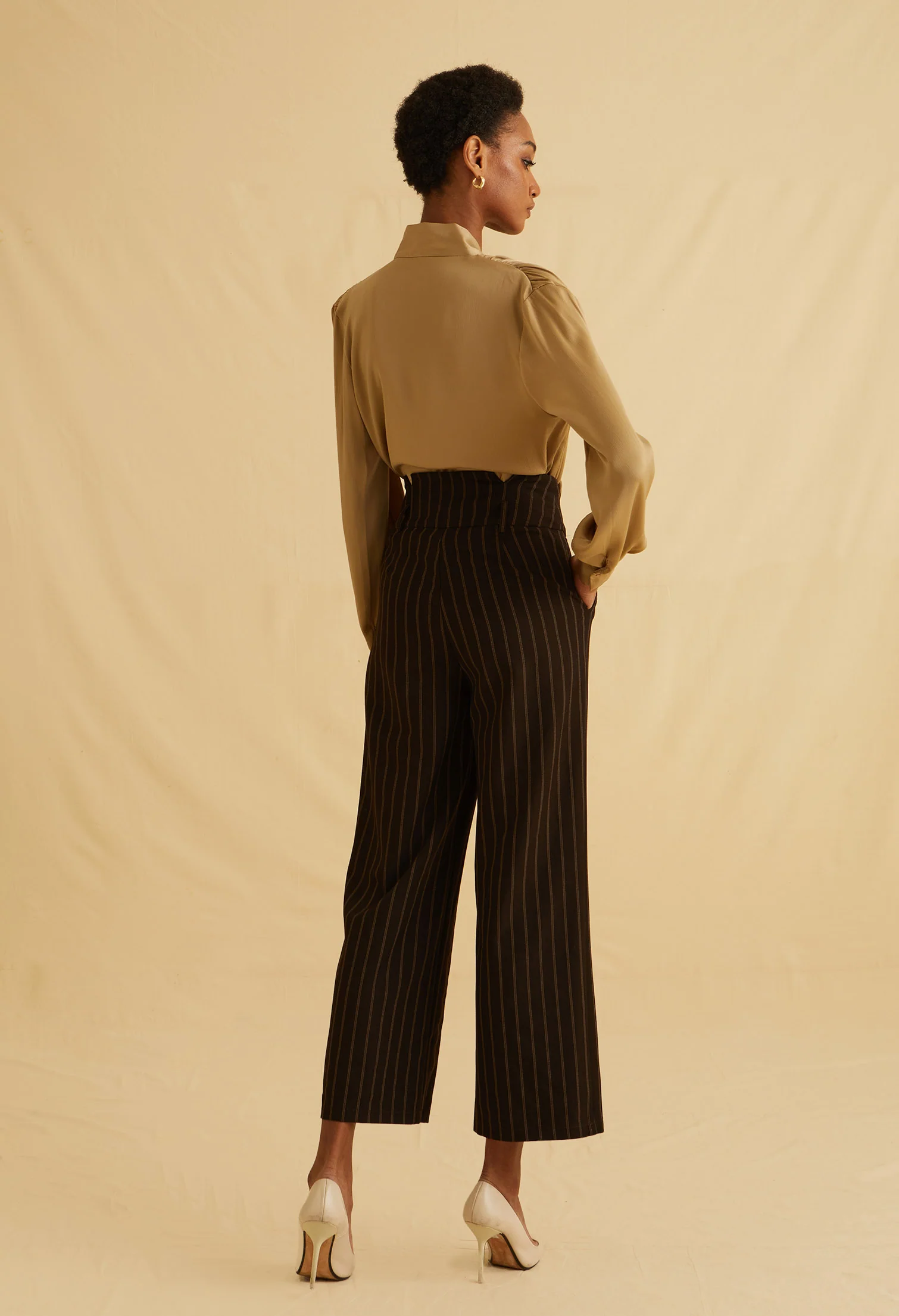 Sharp Line Straight Pants