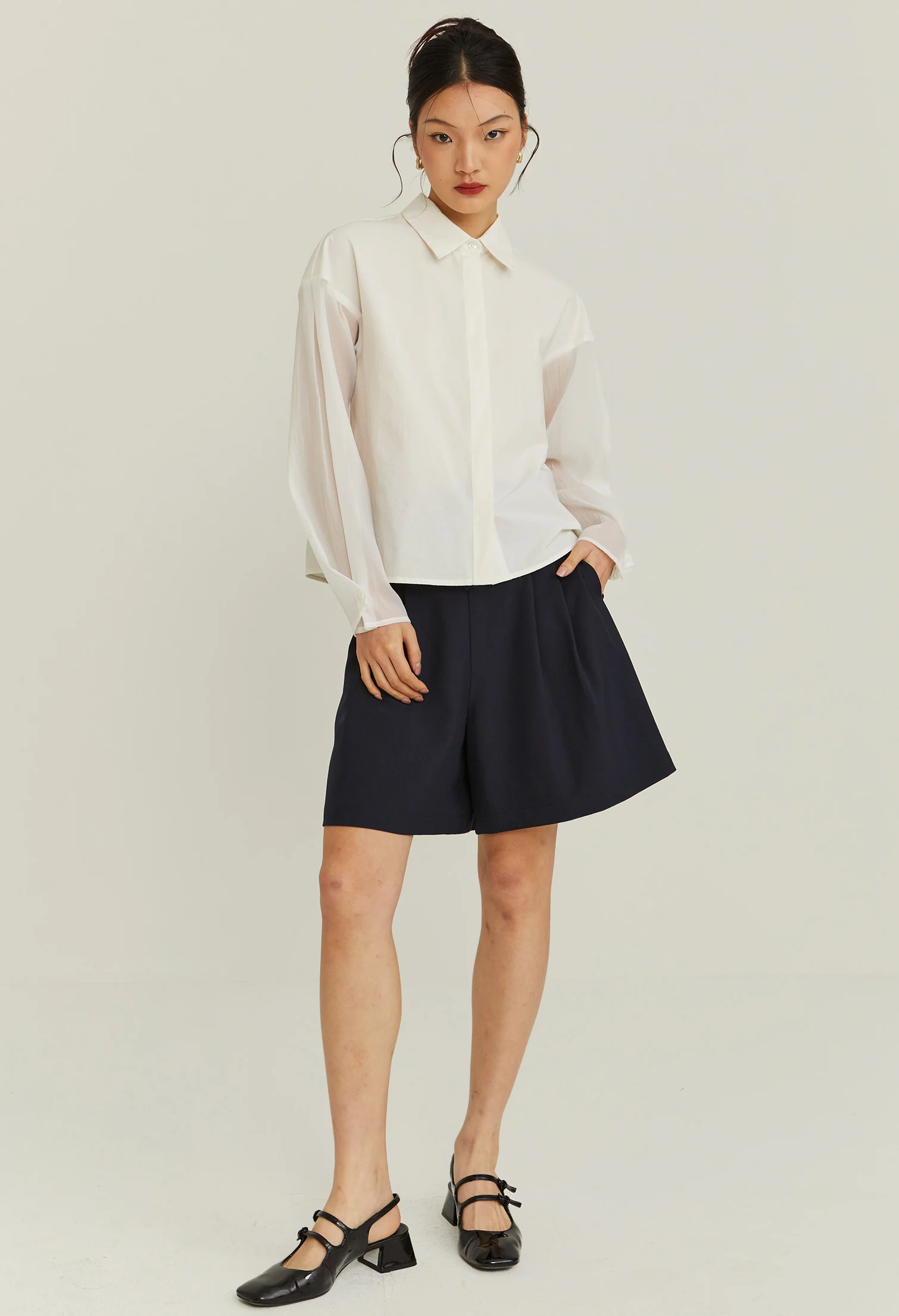 Moonveil Long Sleeves Blouse