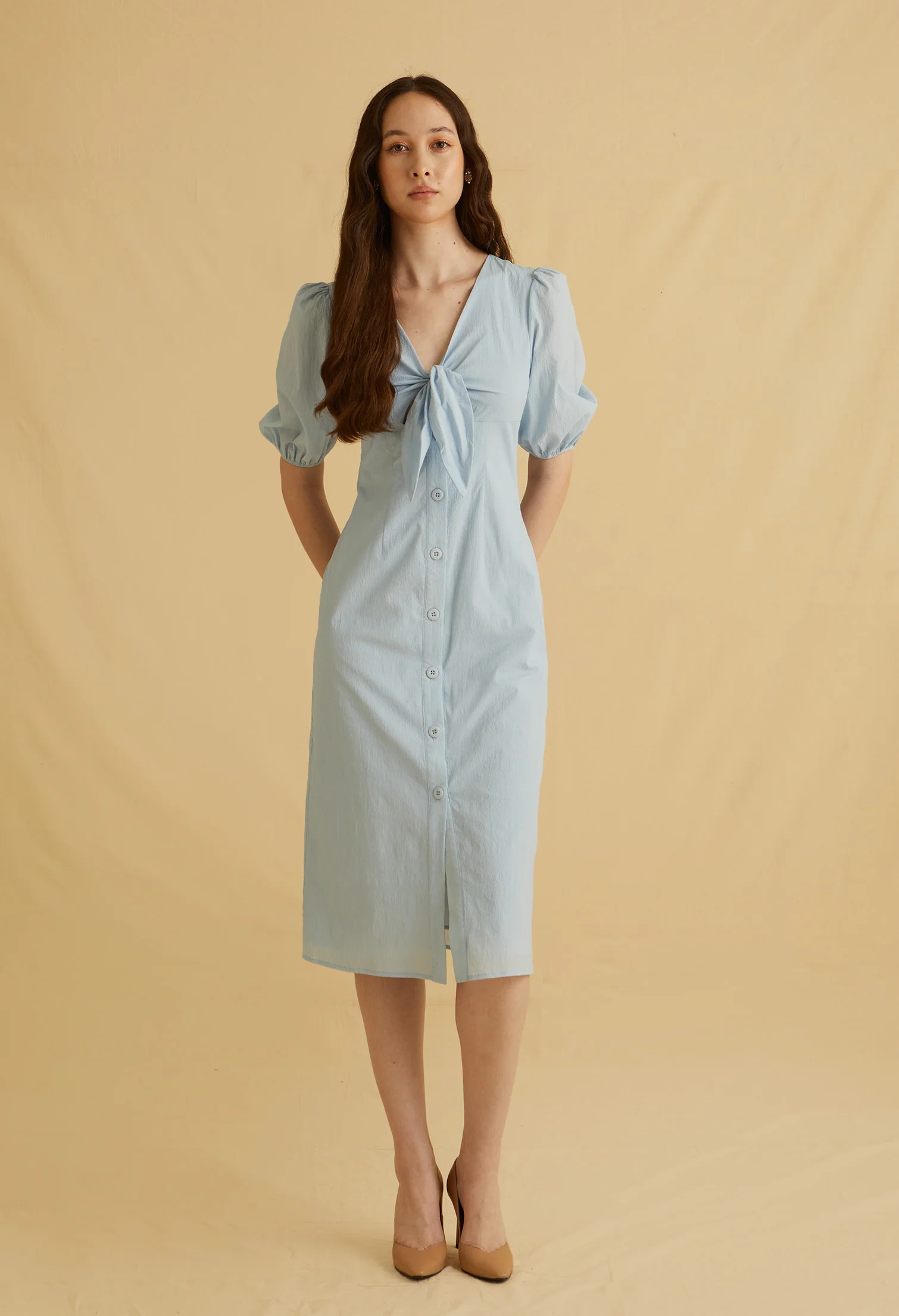 Eolie Air Midi Dress
