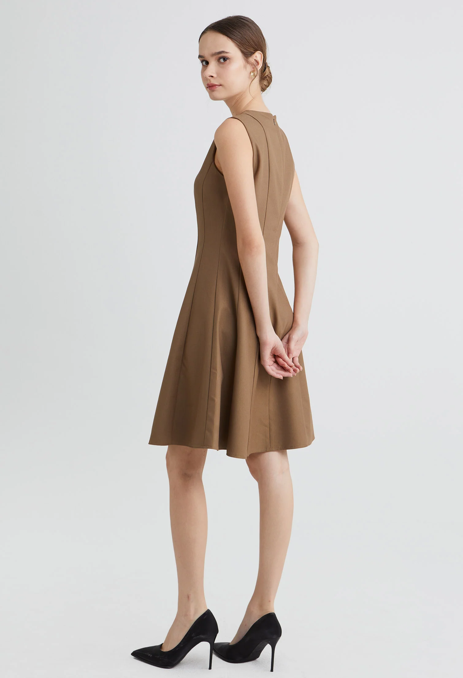 Luxe Flowy Mini Dress