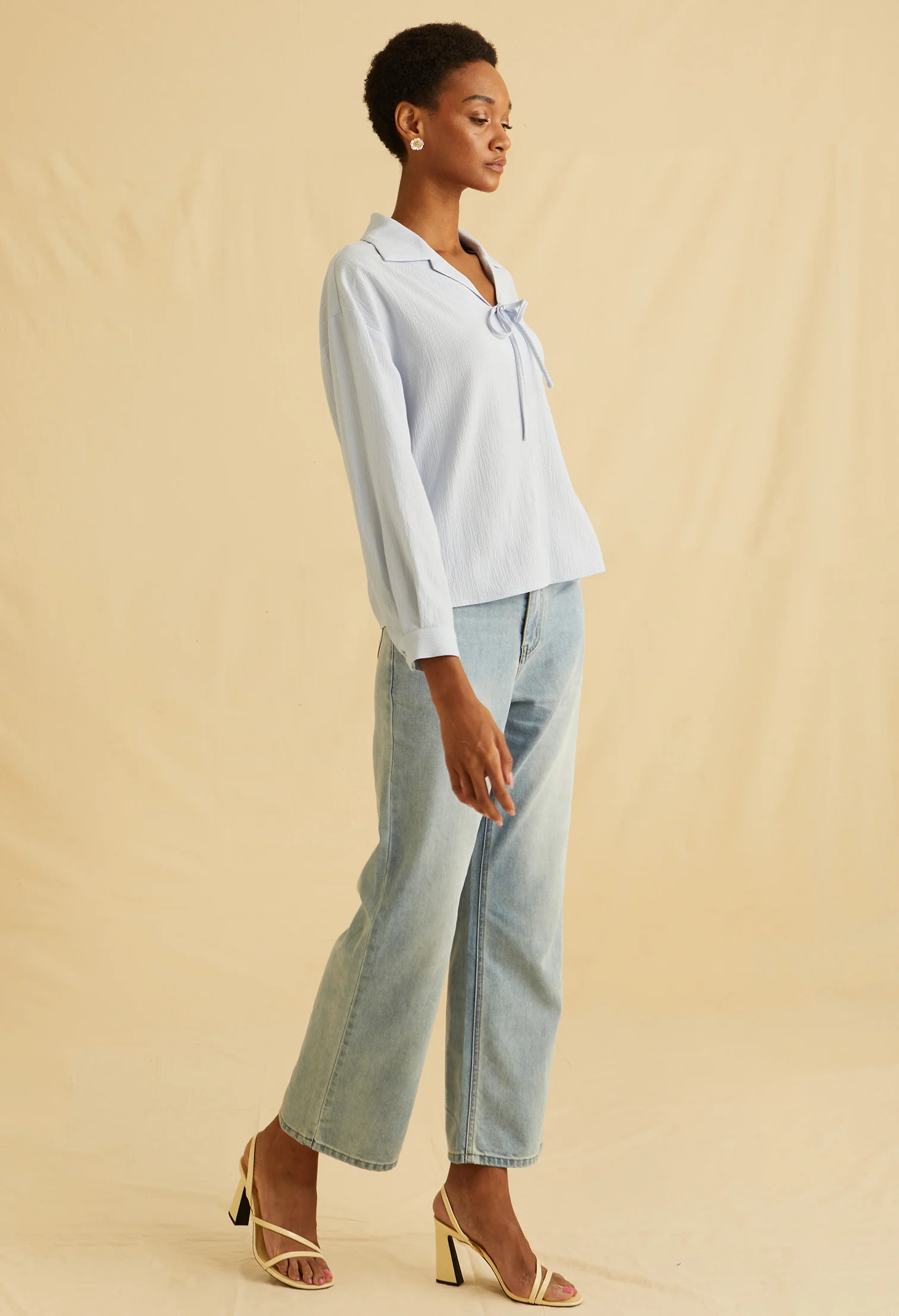 Capri Breeze Ribbon Top