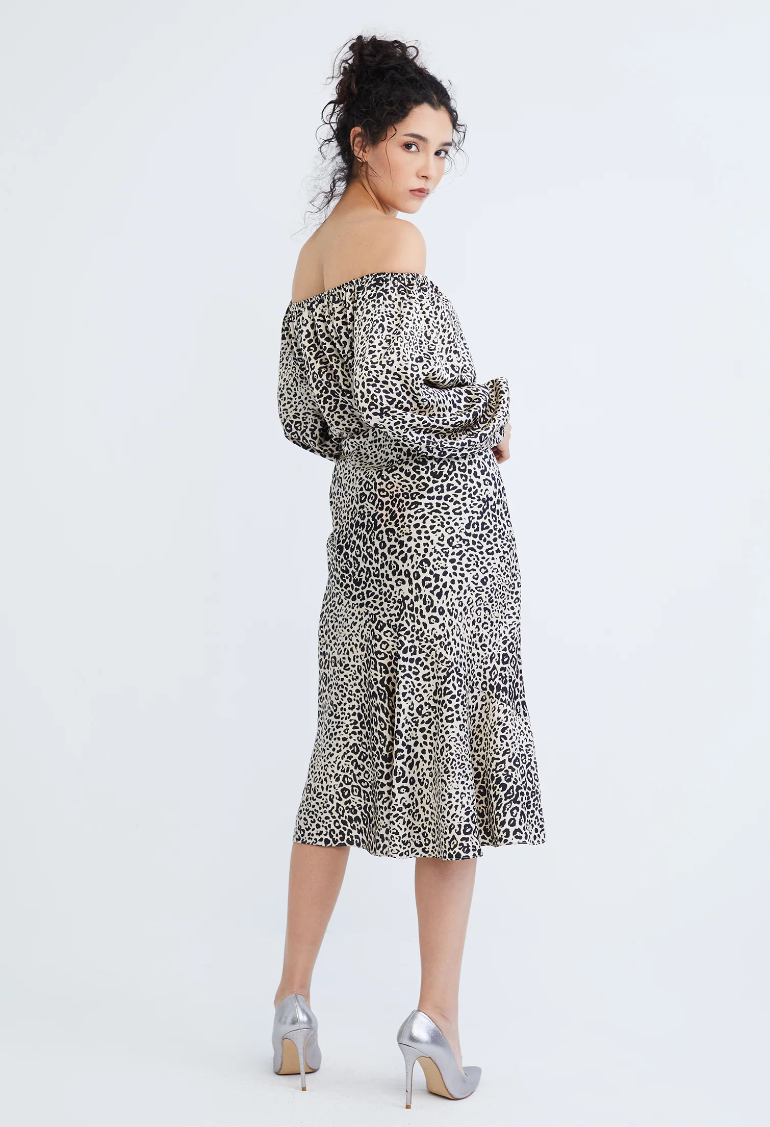 Leopard Spotted Print Blouse