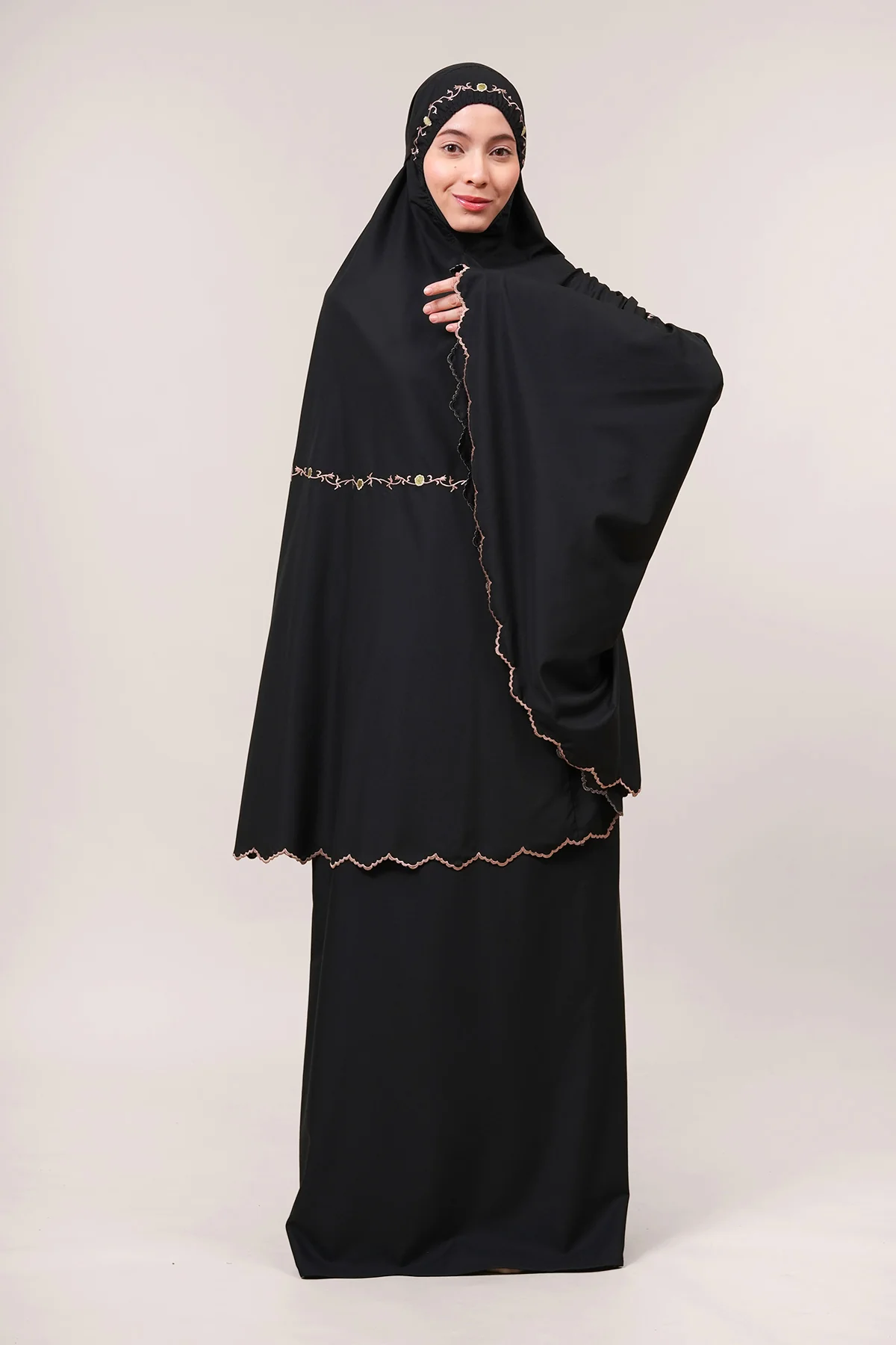 Telekung Broderie Zaima