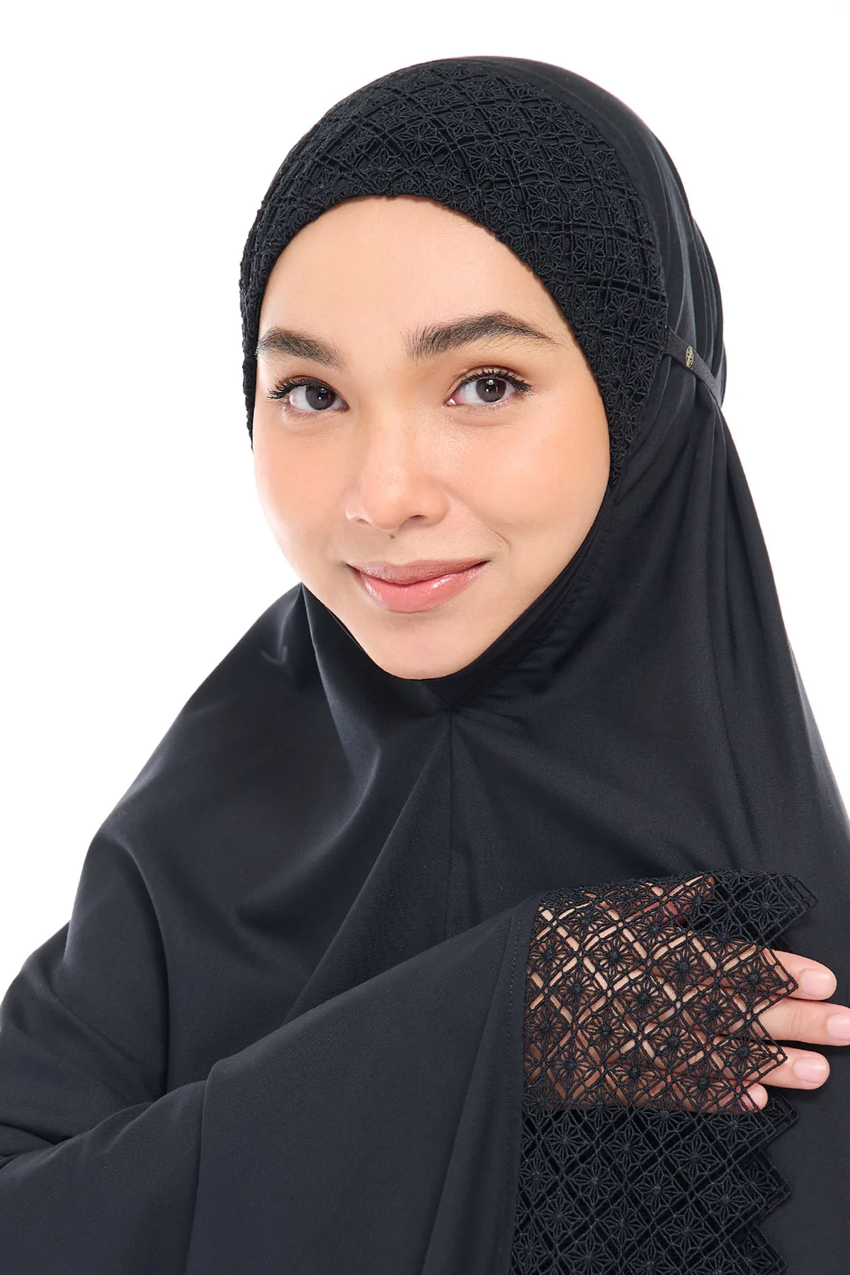 Telekung Modish Asanoha