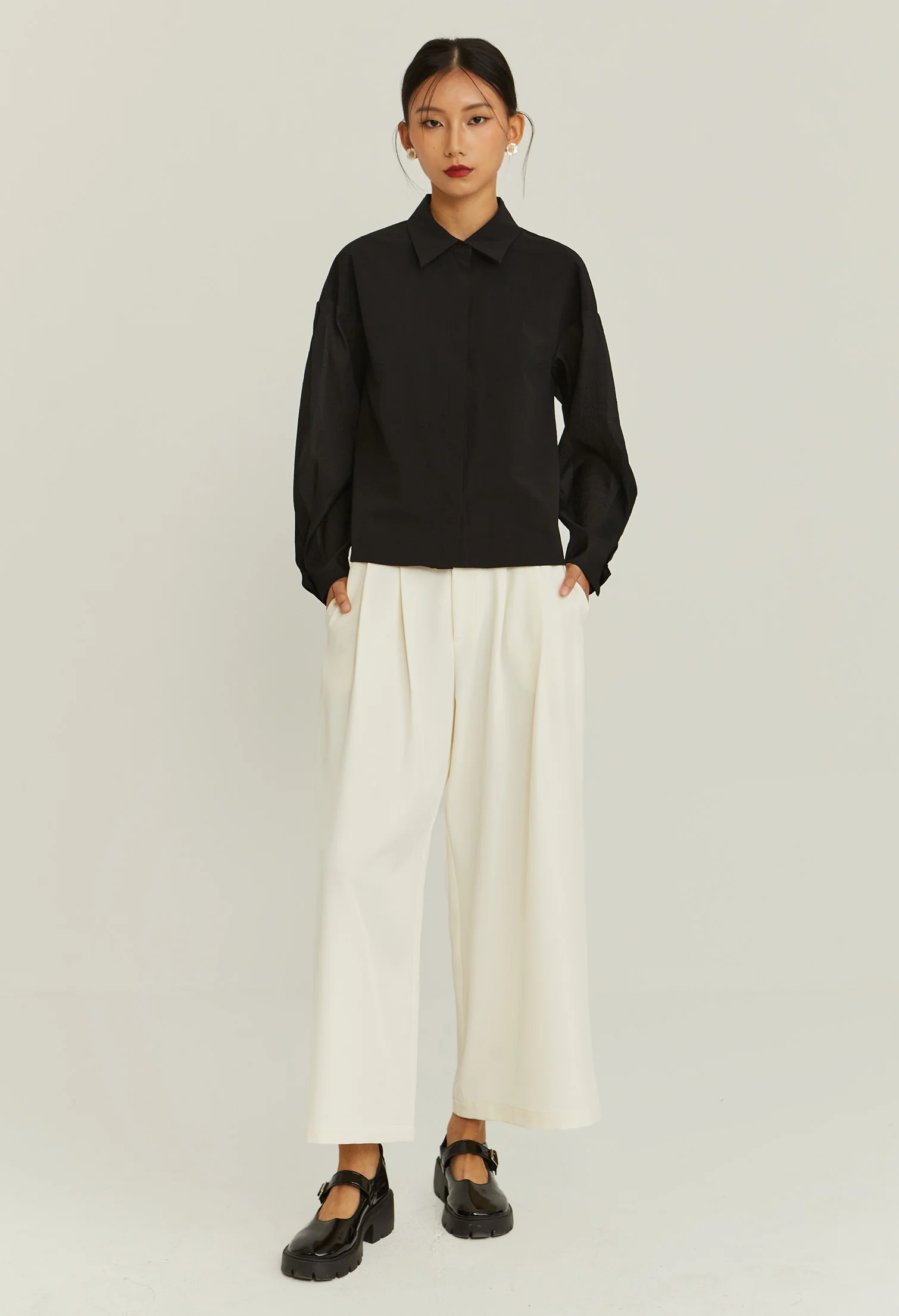 Moonveil Long Sleeves Blouse