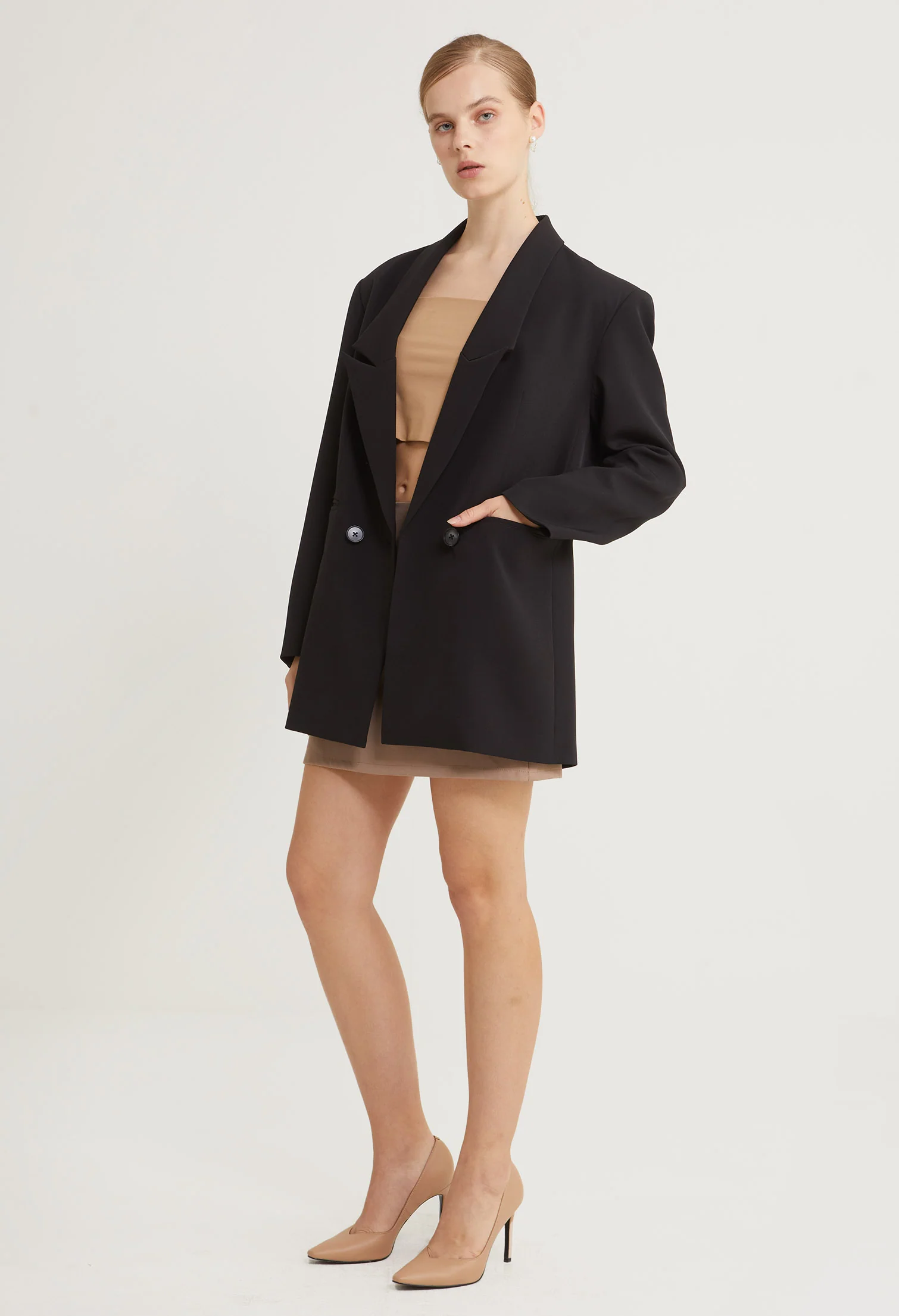 Paramount Double Breasted Chic Blazer