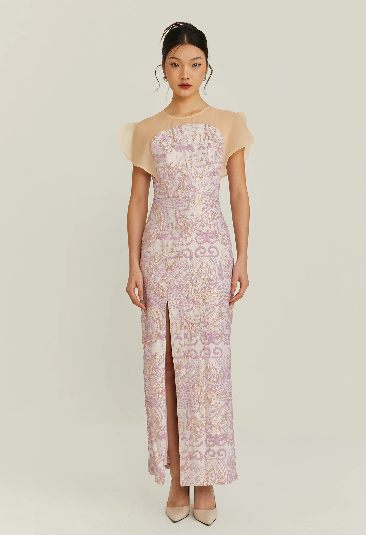 Moonlit Majesty Maxi Dress