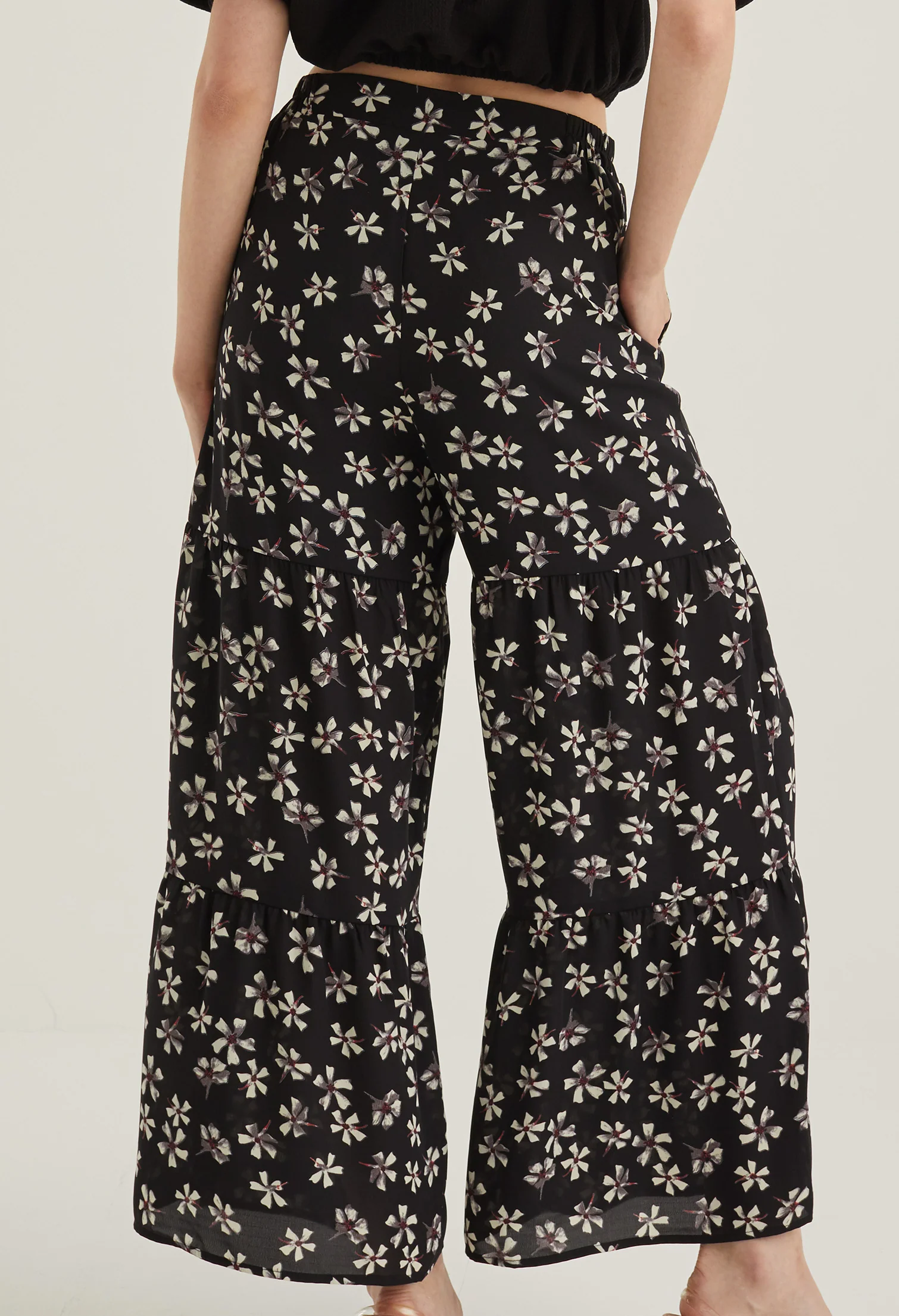 Blooming Petals Palazzo Pants