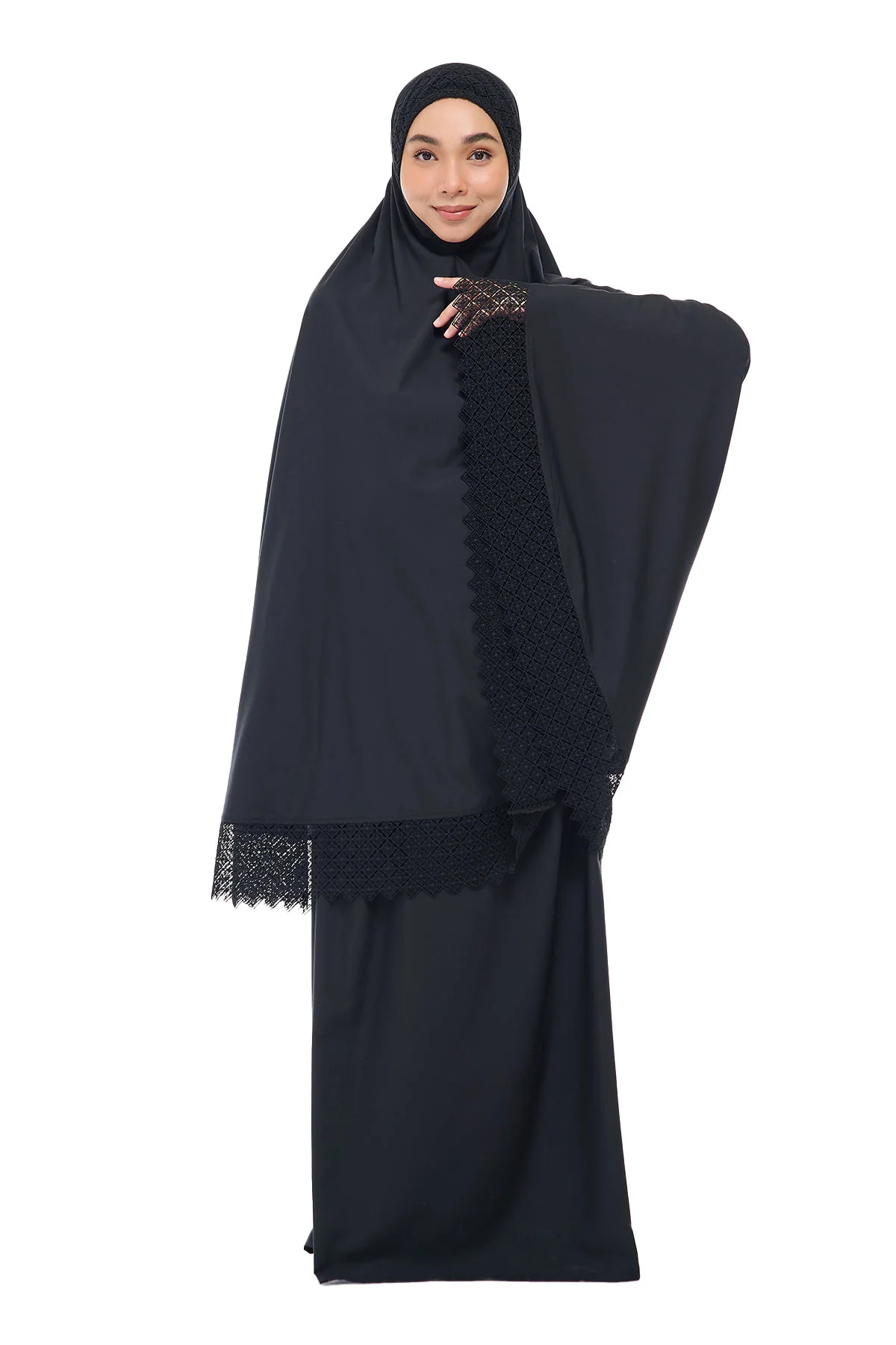 Telekung Modish Asanoha