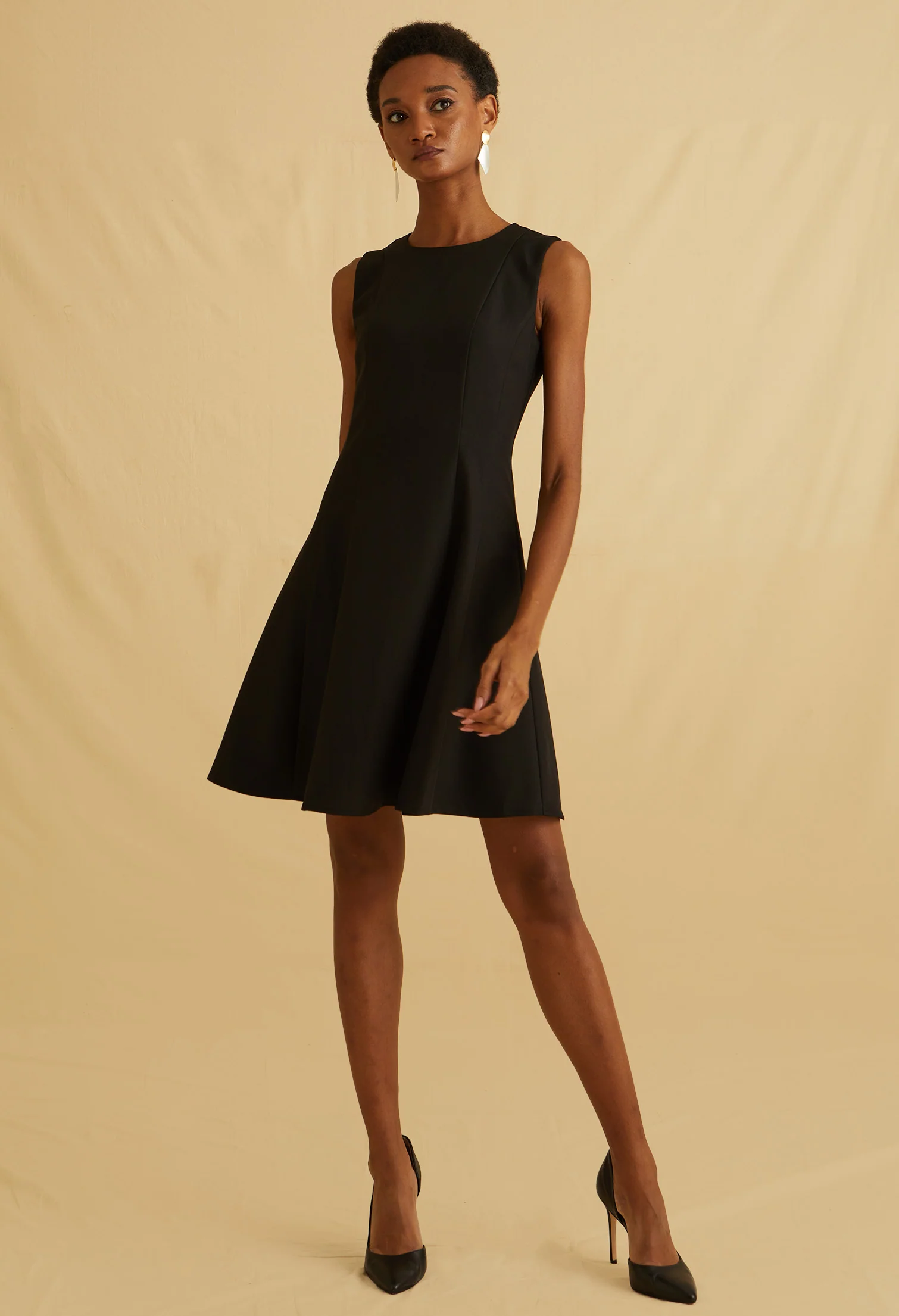 Luxe Flowy Mini Dress