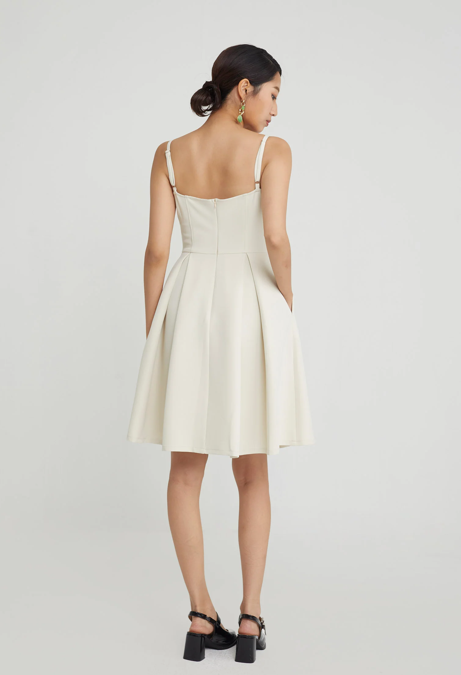 Grace Pleated Midi Dress