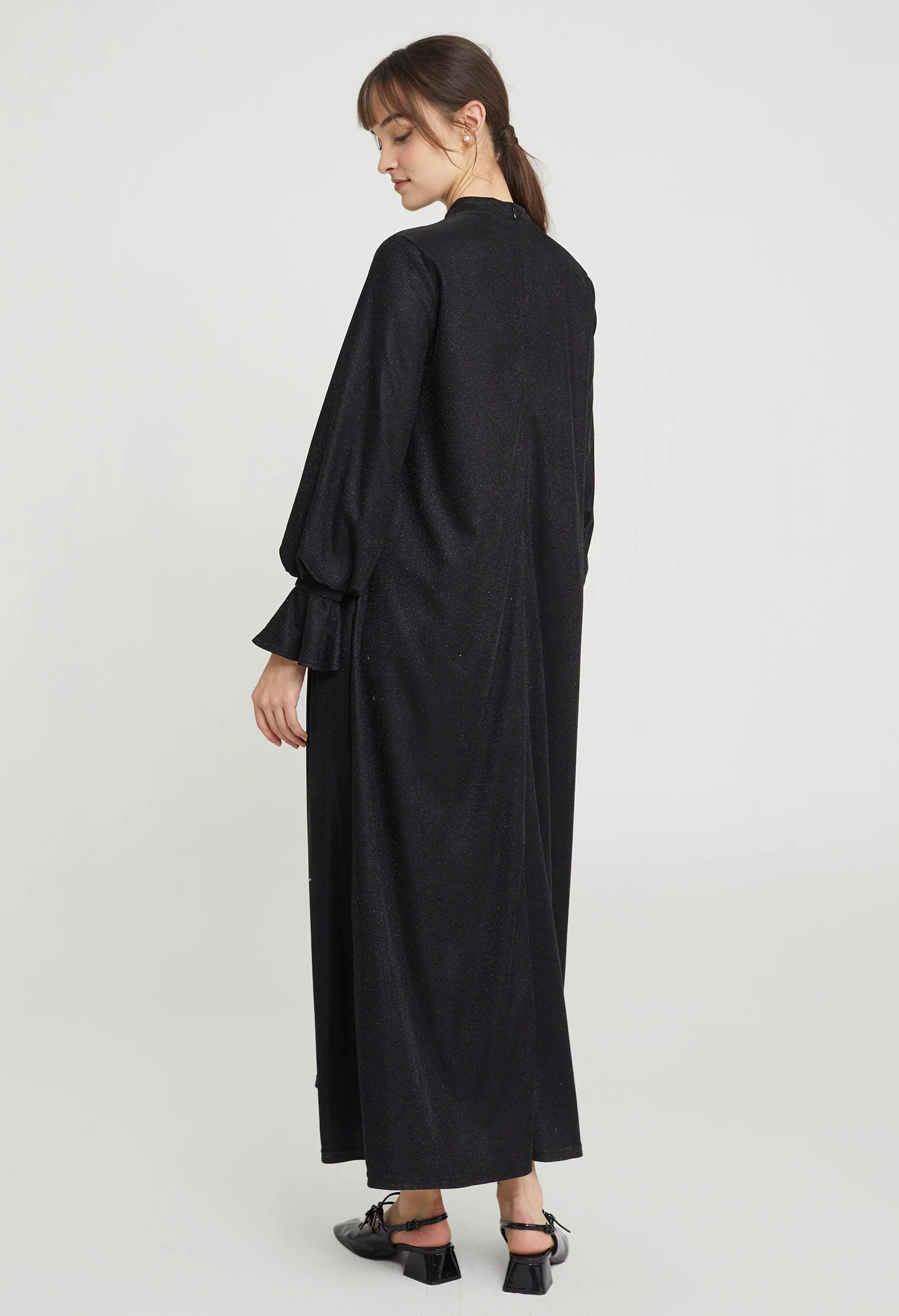 Starlight Petal Sleeve Maxi Dress