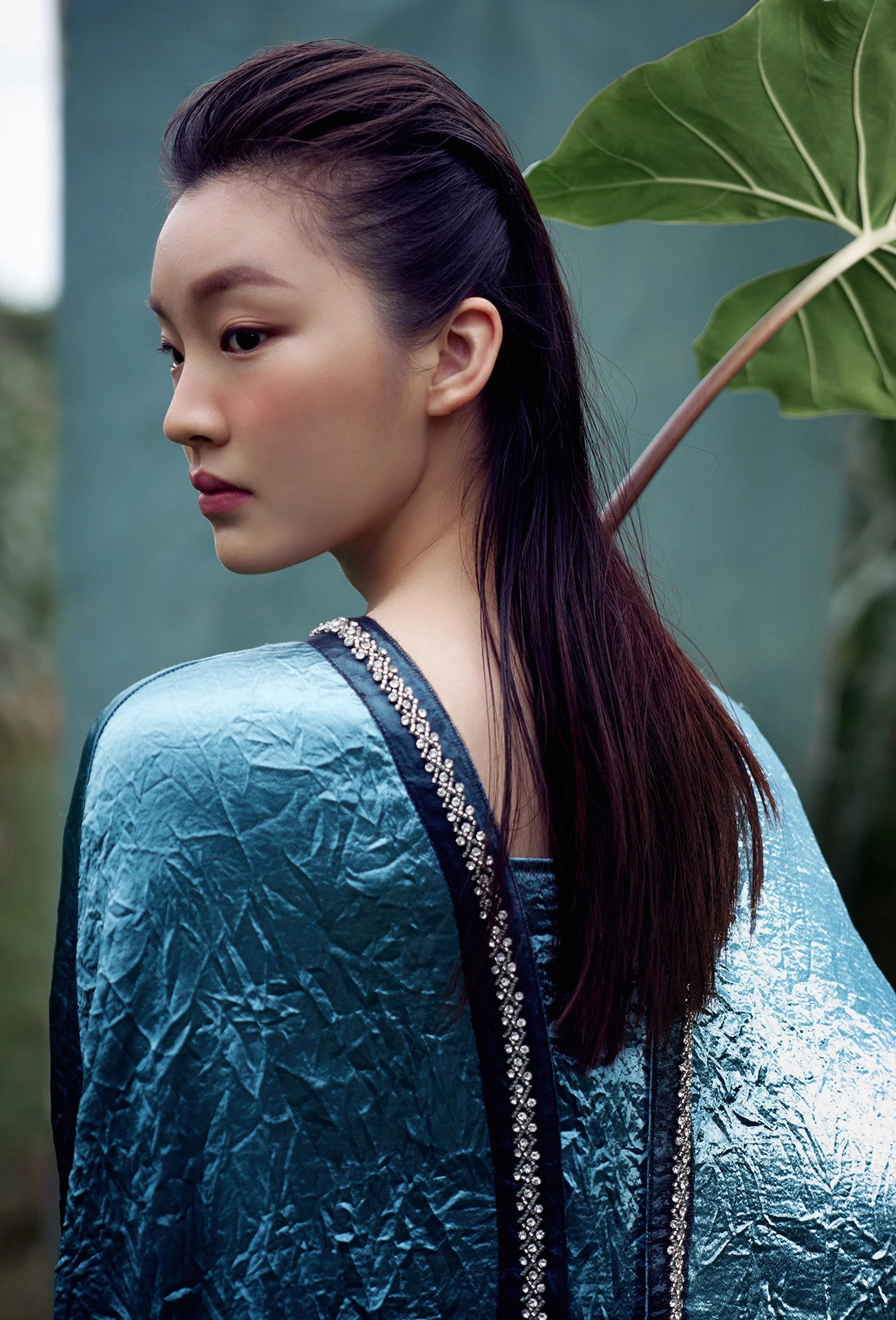 Two Way Jade Luxy Satin Top