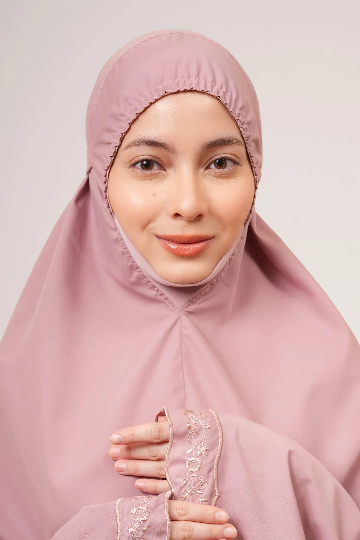 Telekung Broderie Eshal LE