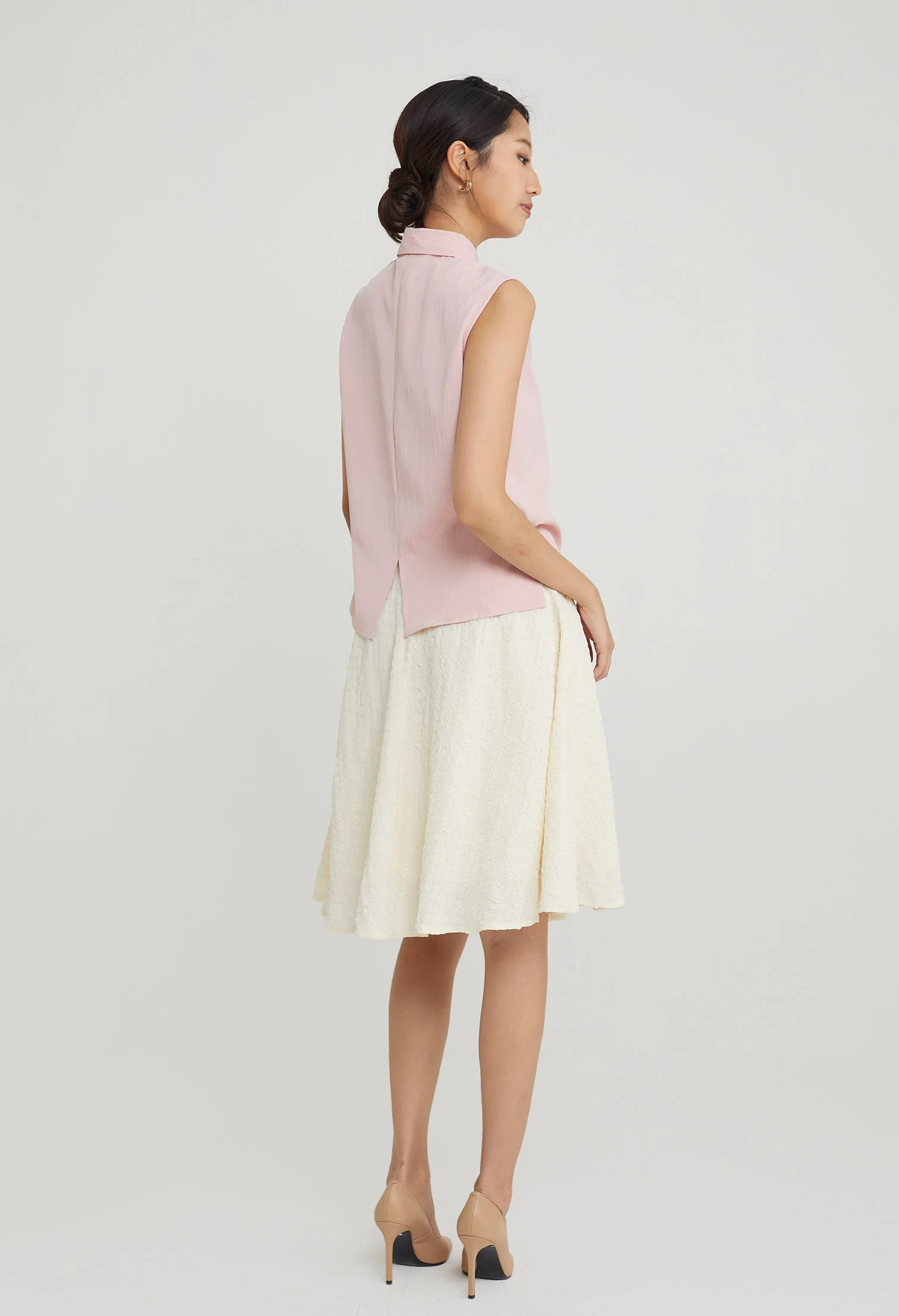 Breezy Bloom Collared Top