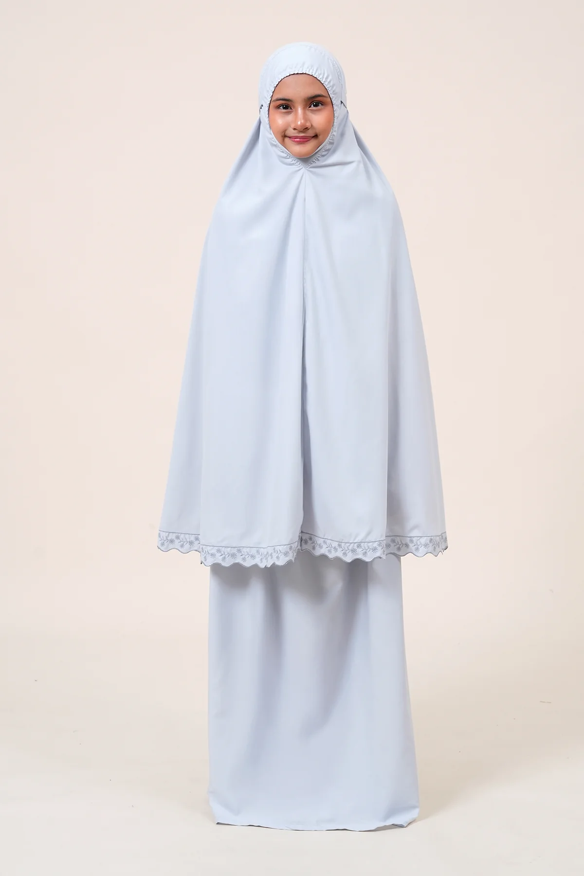 Telekung Broderie Rani Kids