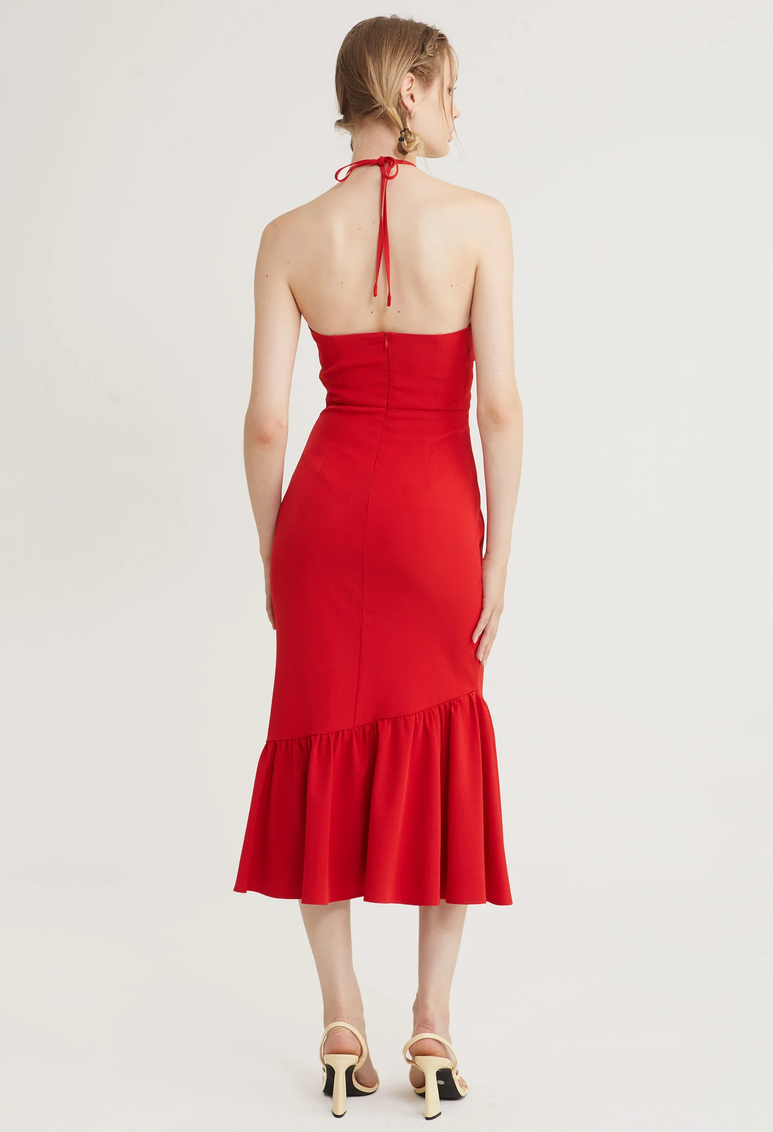 Aloha Cutout Midi Dress