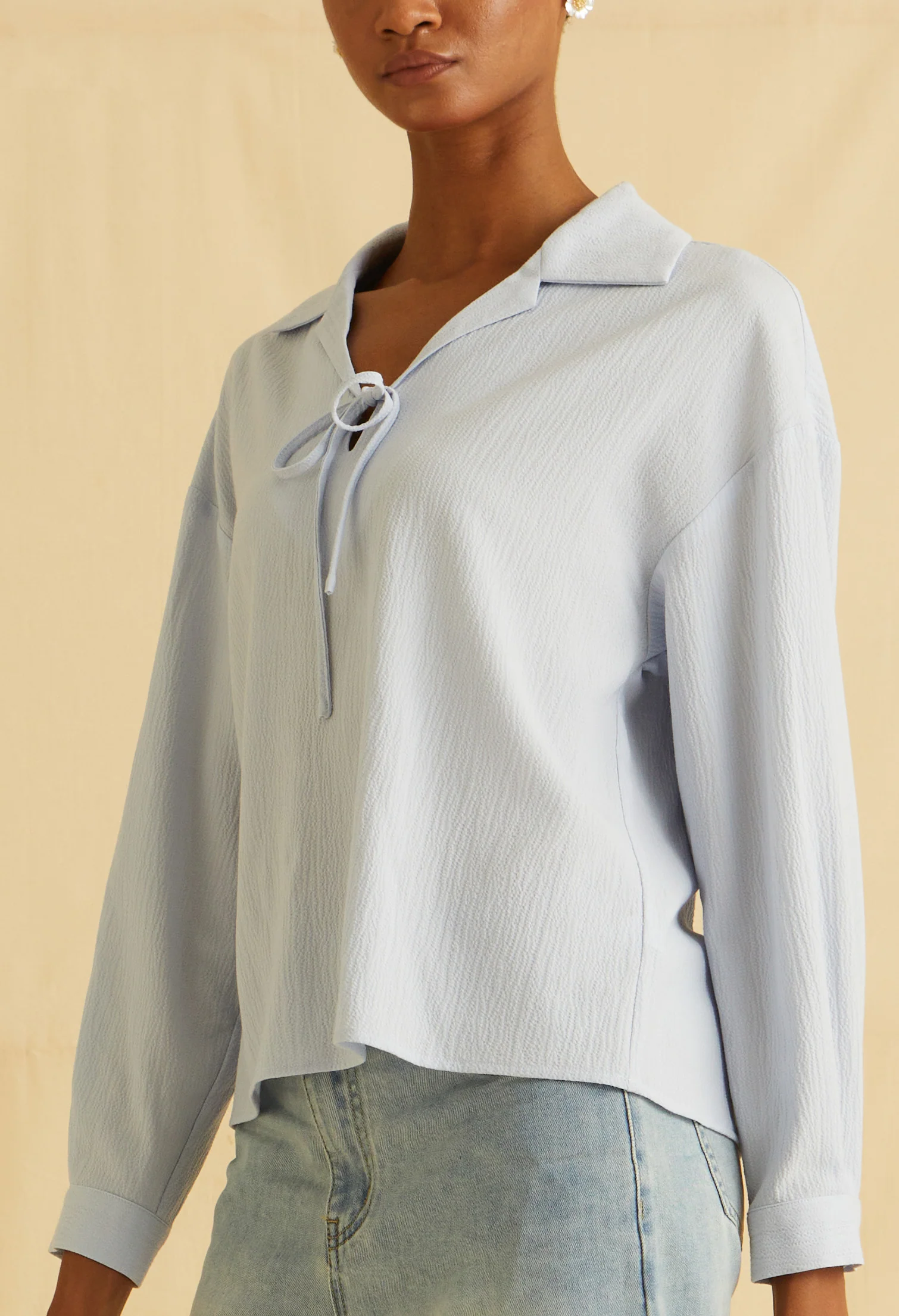 Capri Breeze Ribbon Top