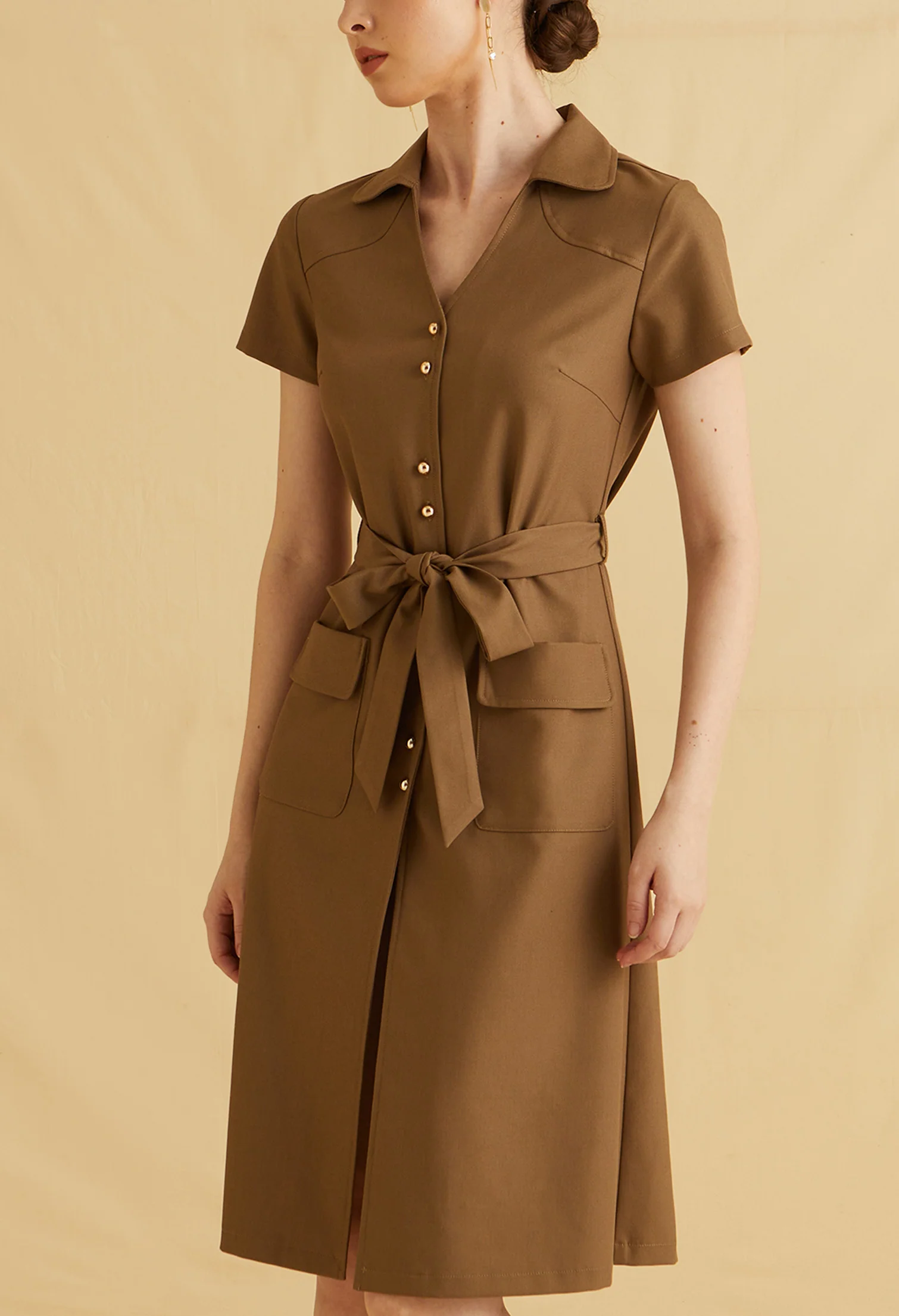 Modern Poise Midi Dress