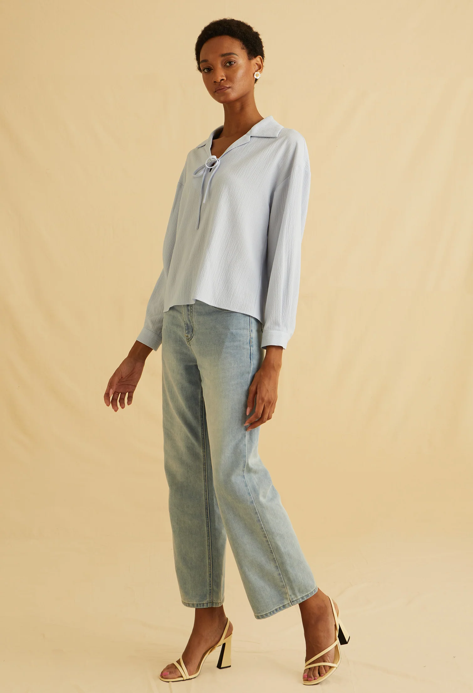 Capri Breeze Ribbon Top