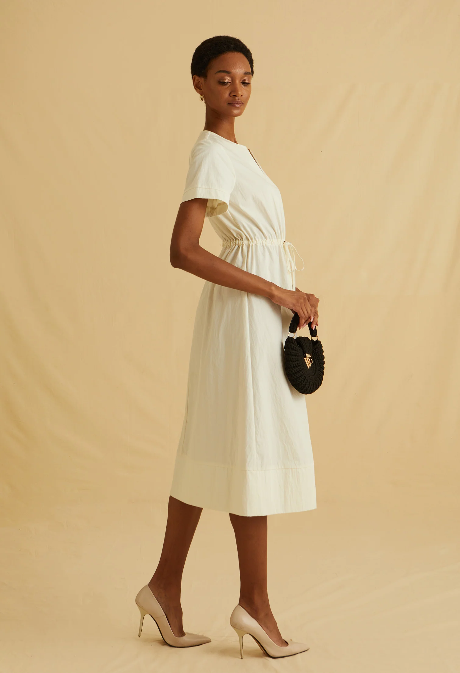 Lucca Lines Midi Dress