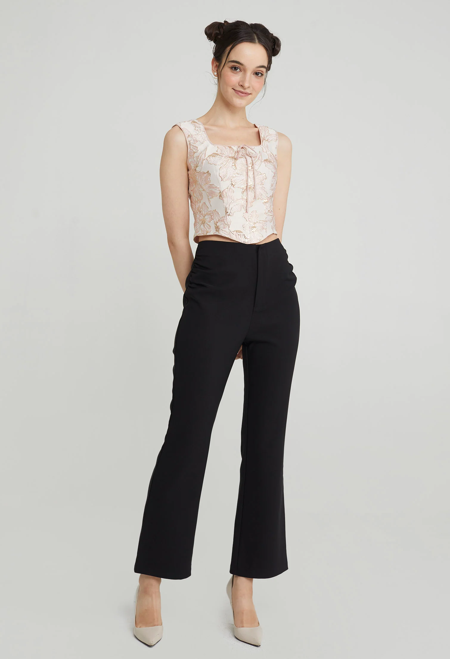 Retro Bell Bottom Trousers