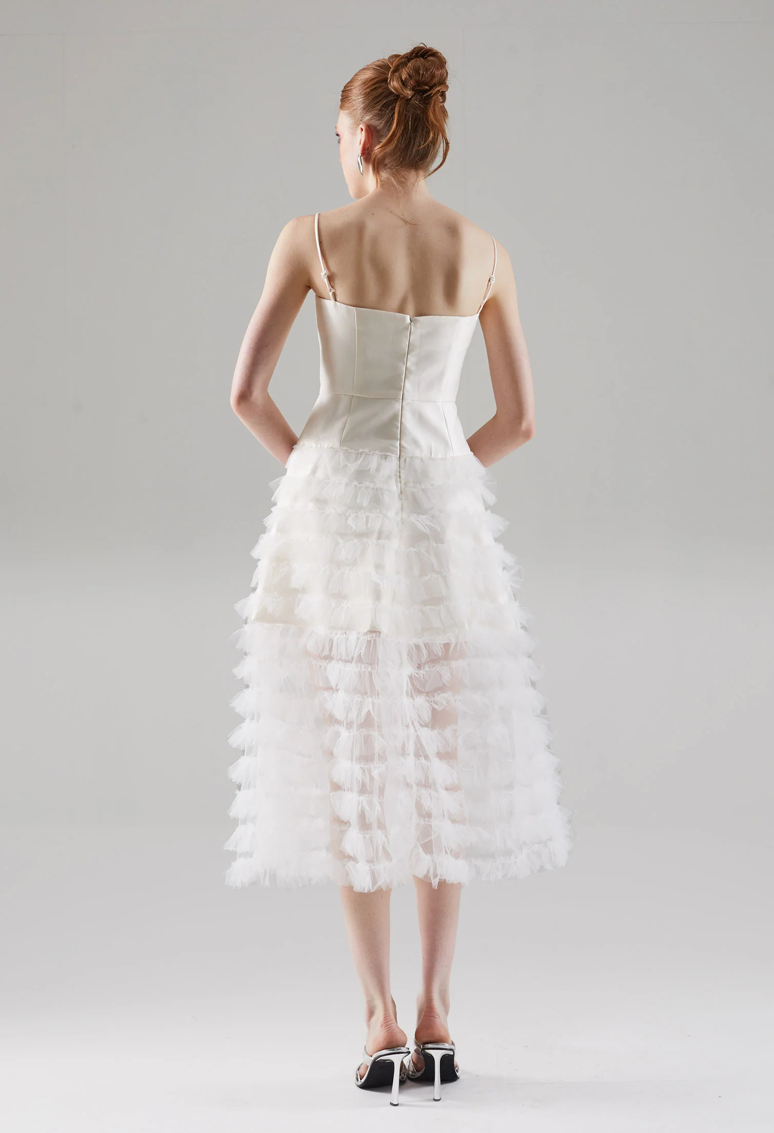 Puffy Chiffon Tulle Dress