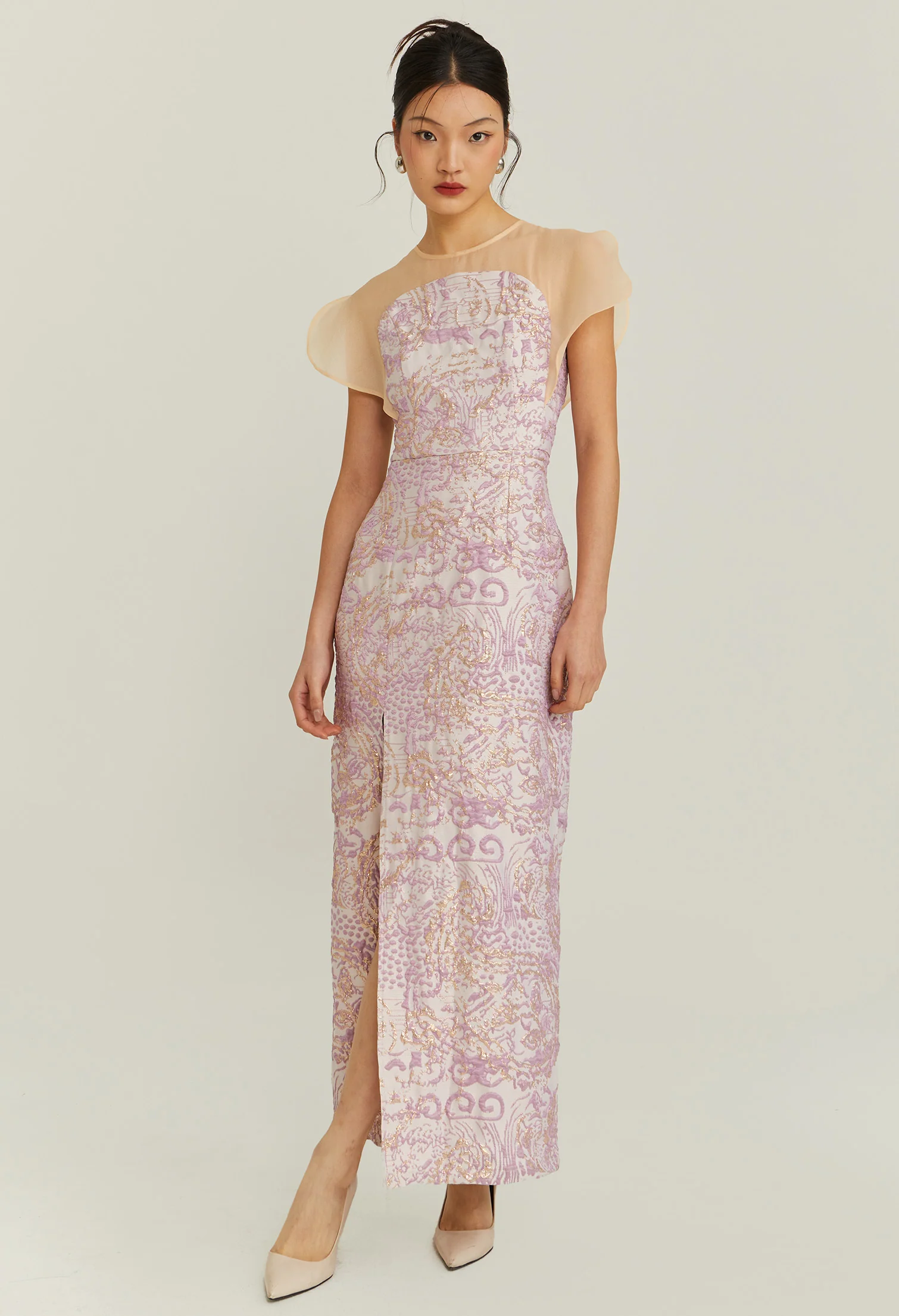 Moonlit Majesty Maxi Dress