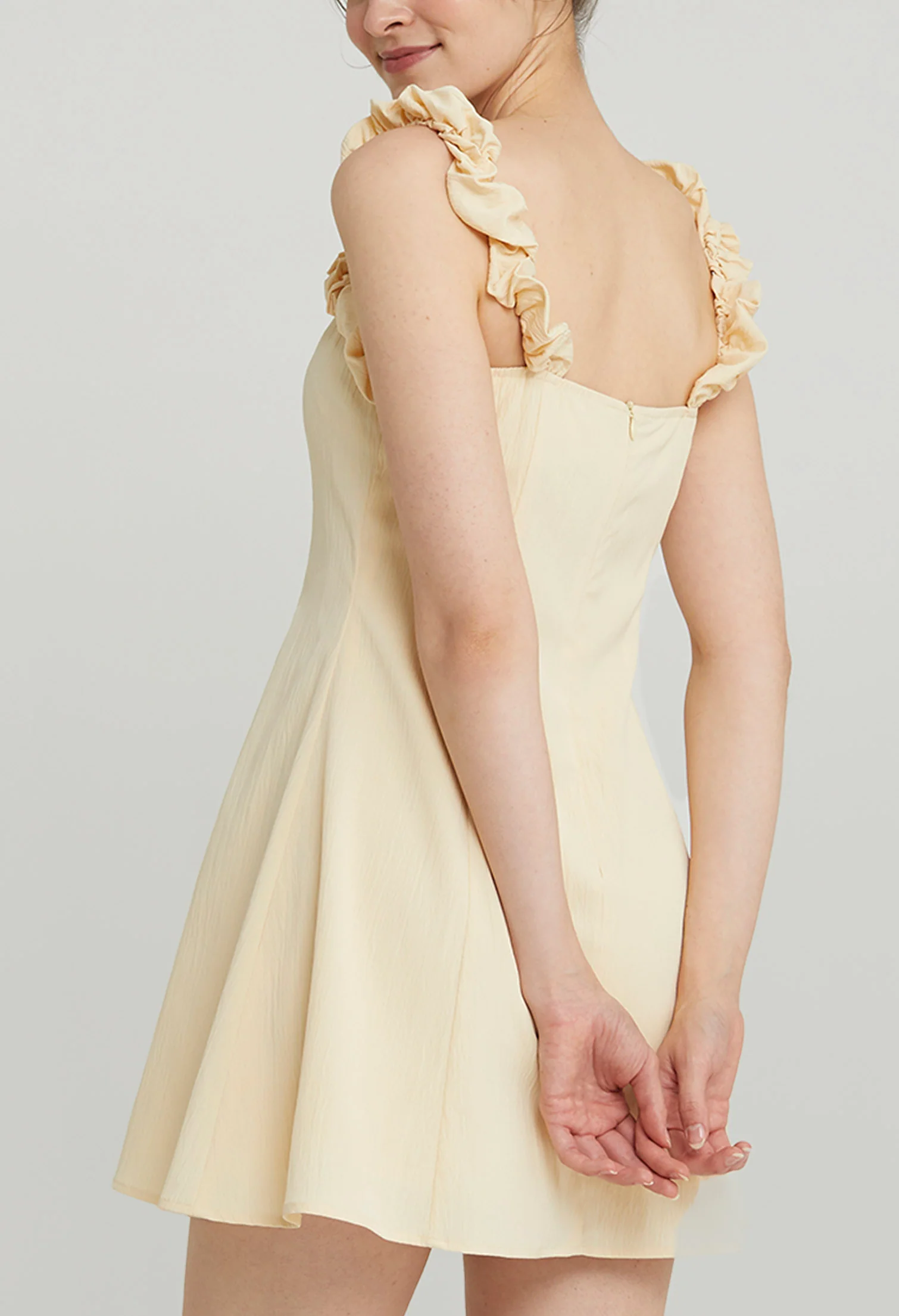 Sunnydew Ruffled Dress