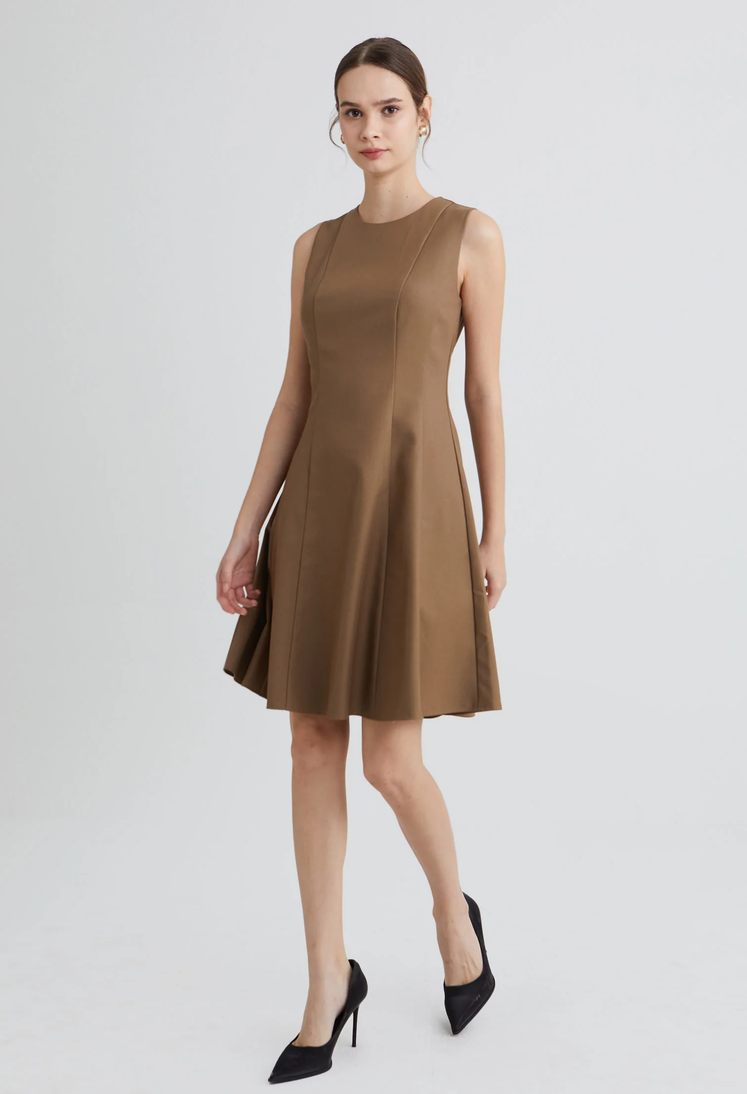 Luxe Flowy Mini Dress