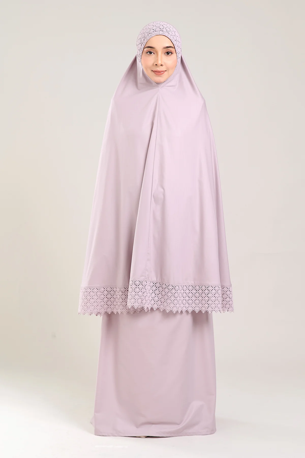 Telekung Modish Asanoha