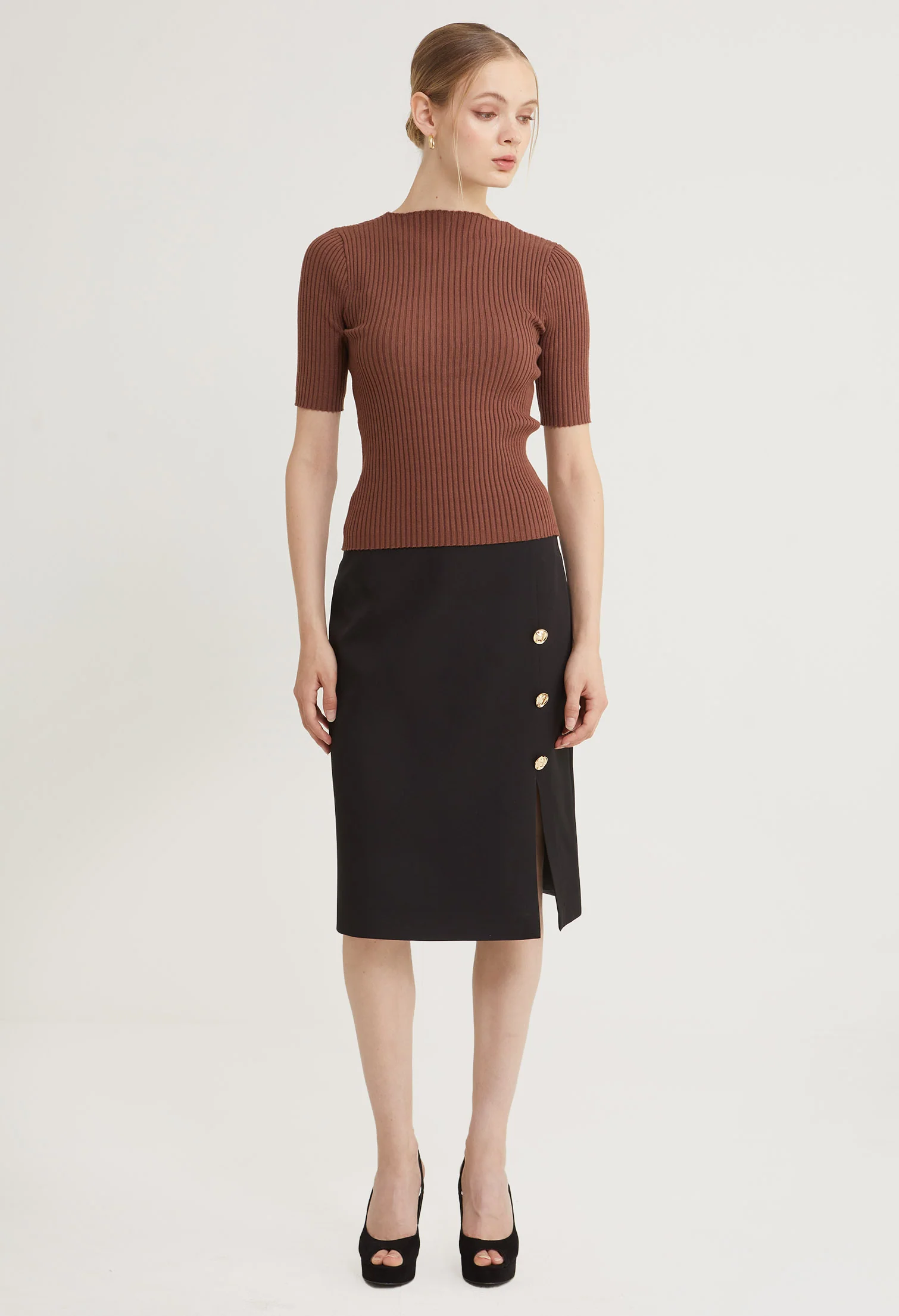 Balmy Tight Fit Slip-On Top