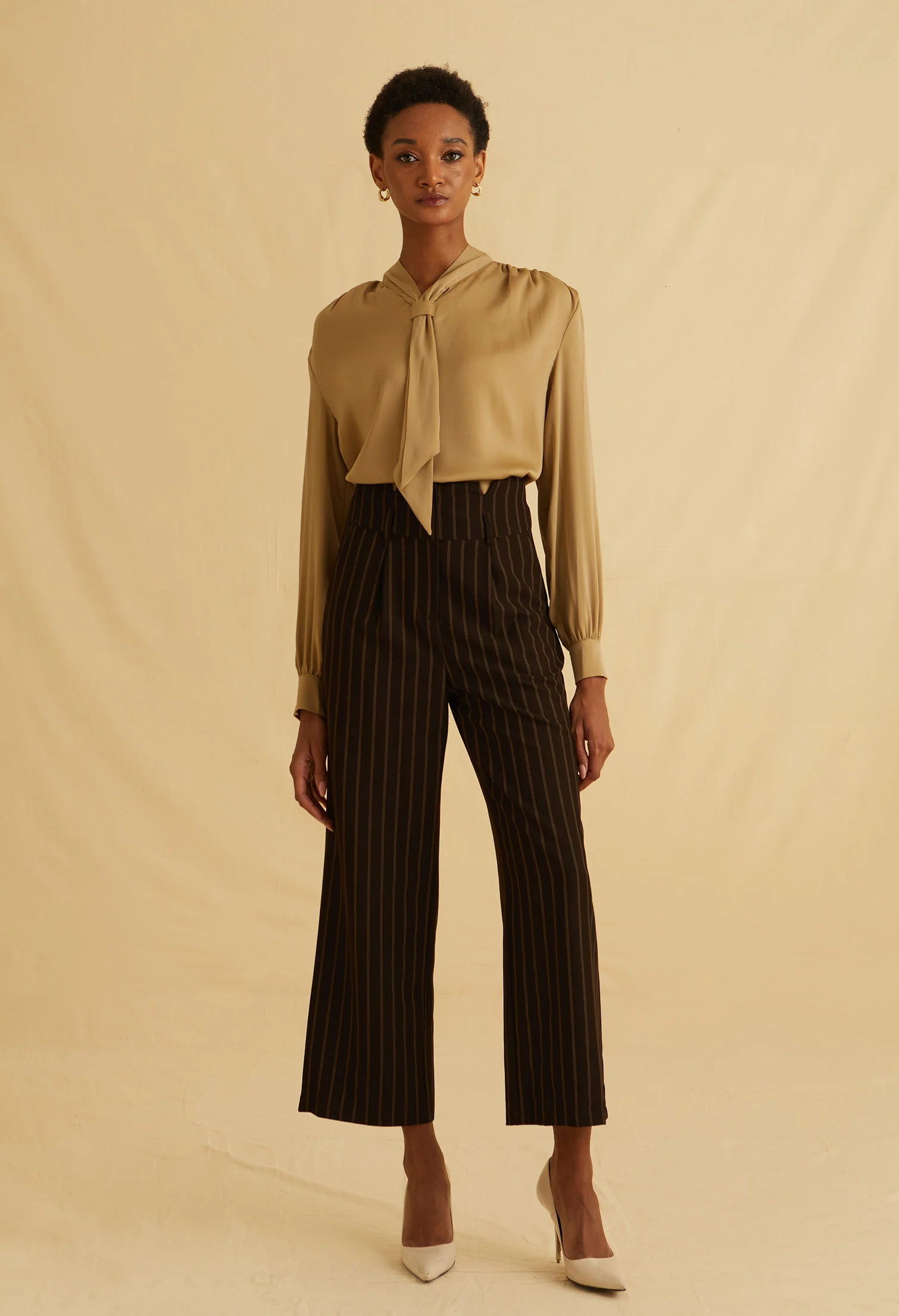 Sharp Line Straight Pants