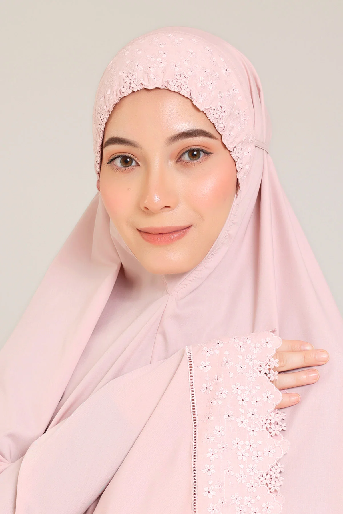 Telekung Signature Sakura