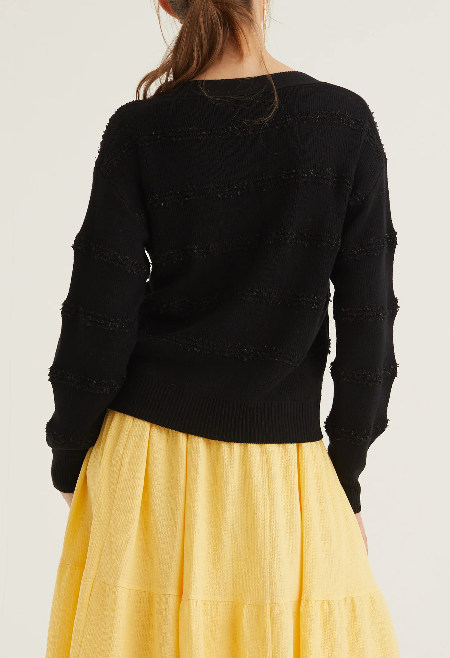 English Breakfast Button Down Cardigan