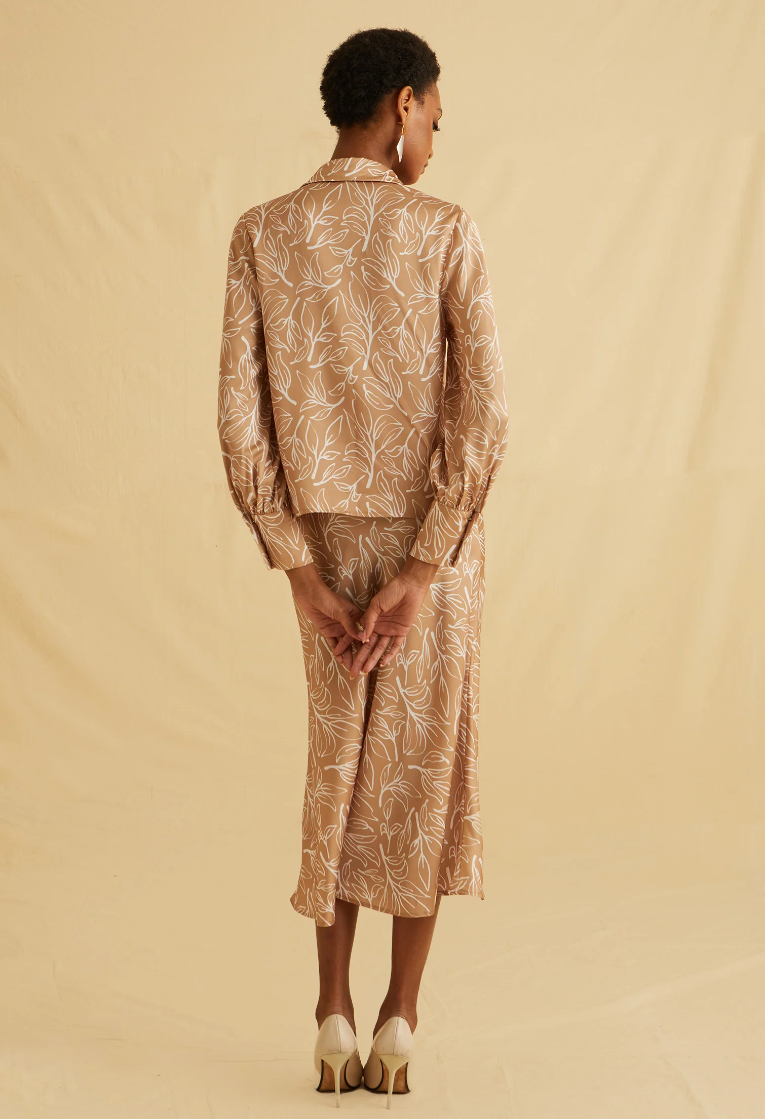 Pastel Bloom Collared Shirt